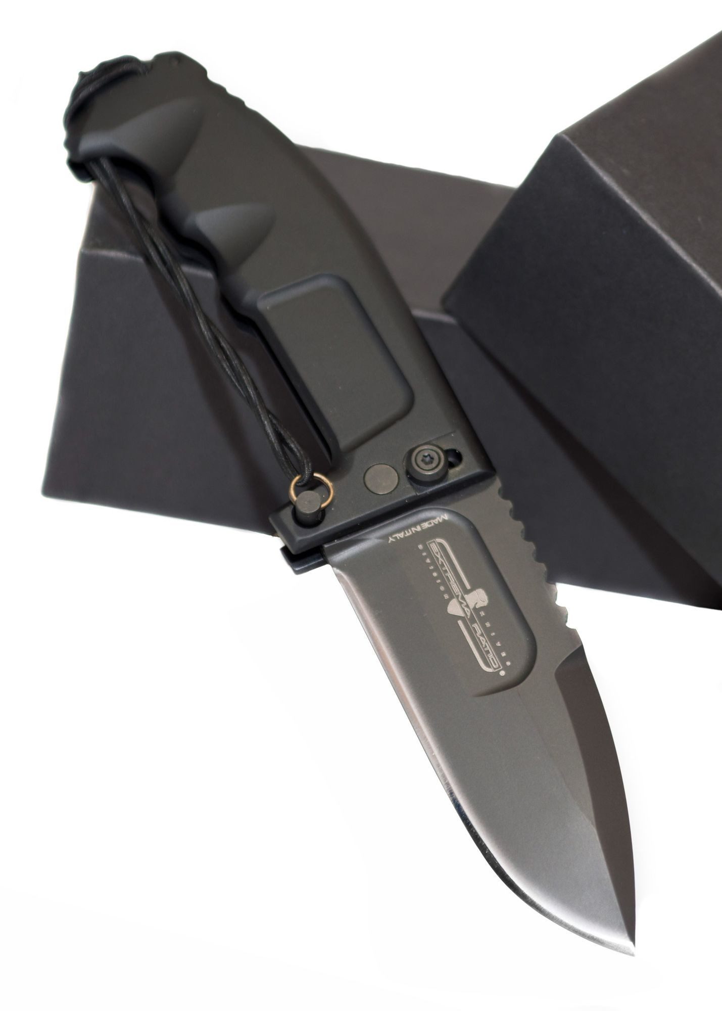 Taschenmesser Taschenmesser Rao II schwarz, Extrema Ratio