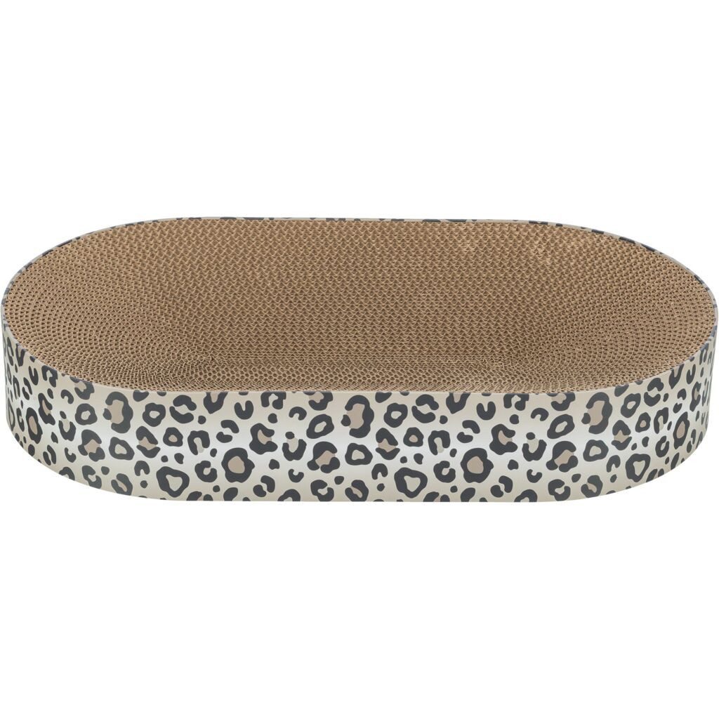 TRIXIE Kratzpappe Kratzbett Leo - creme - 63 × 10 × 35 cm