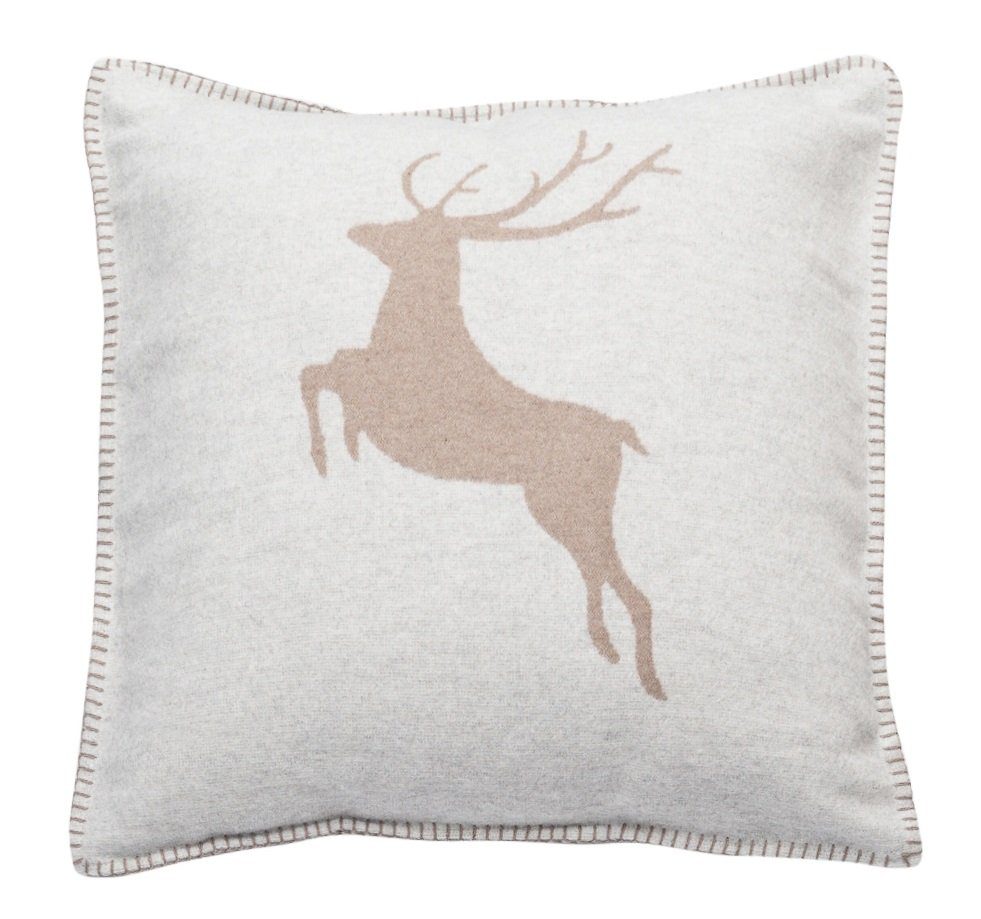 Kissenbezug, DAVID FUSSENEGGER (1 Stück), mit Hirschmotiv Made in