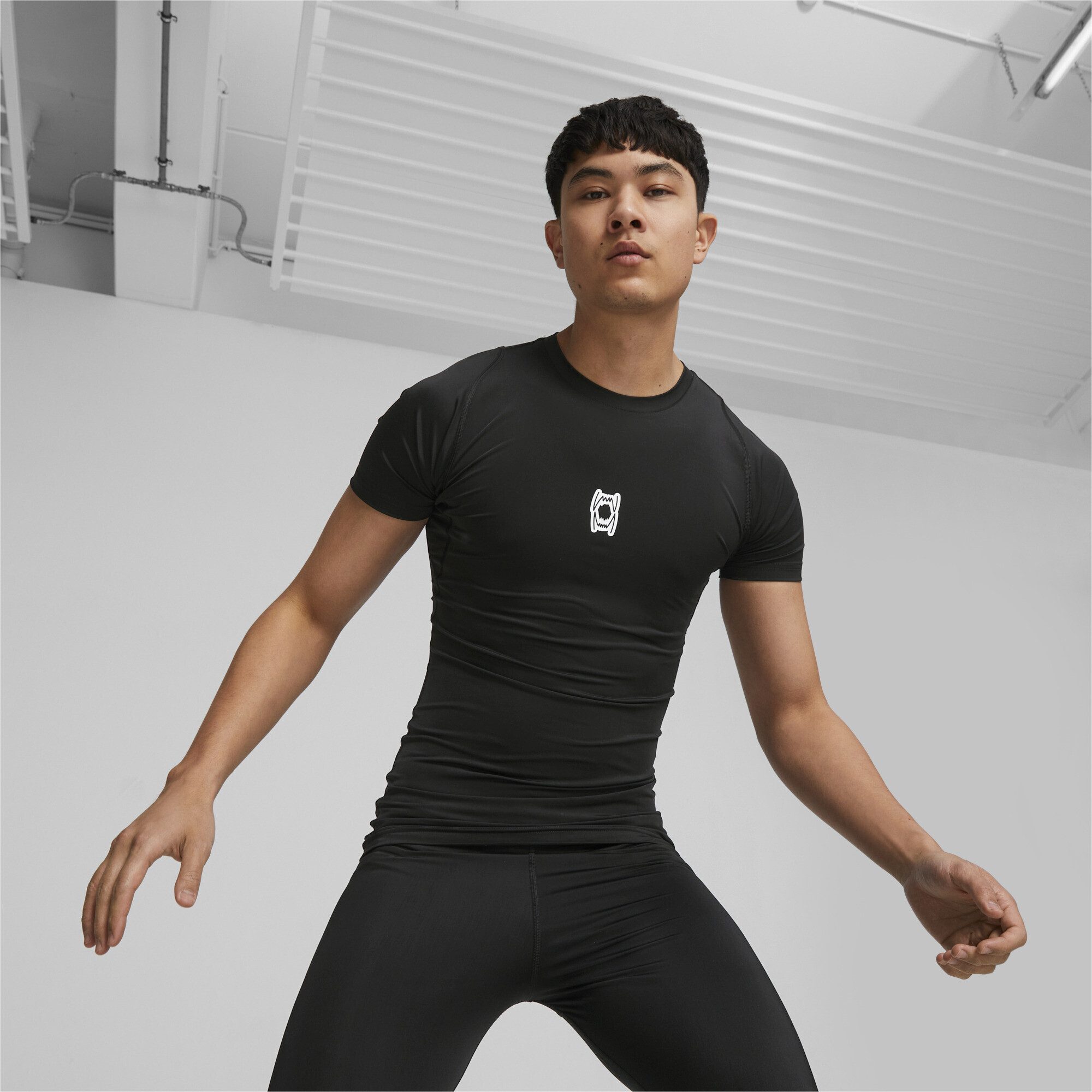 PUMA Trainingsshirt Hoops Team Basketball-T-Shirt Herren