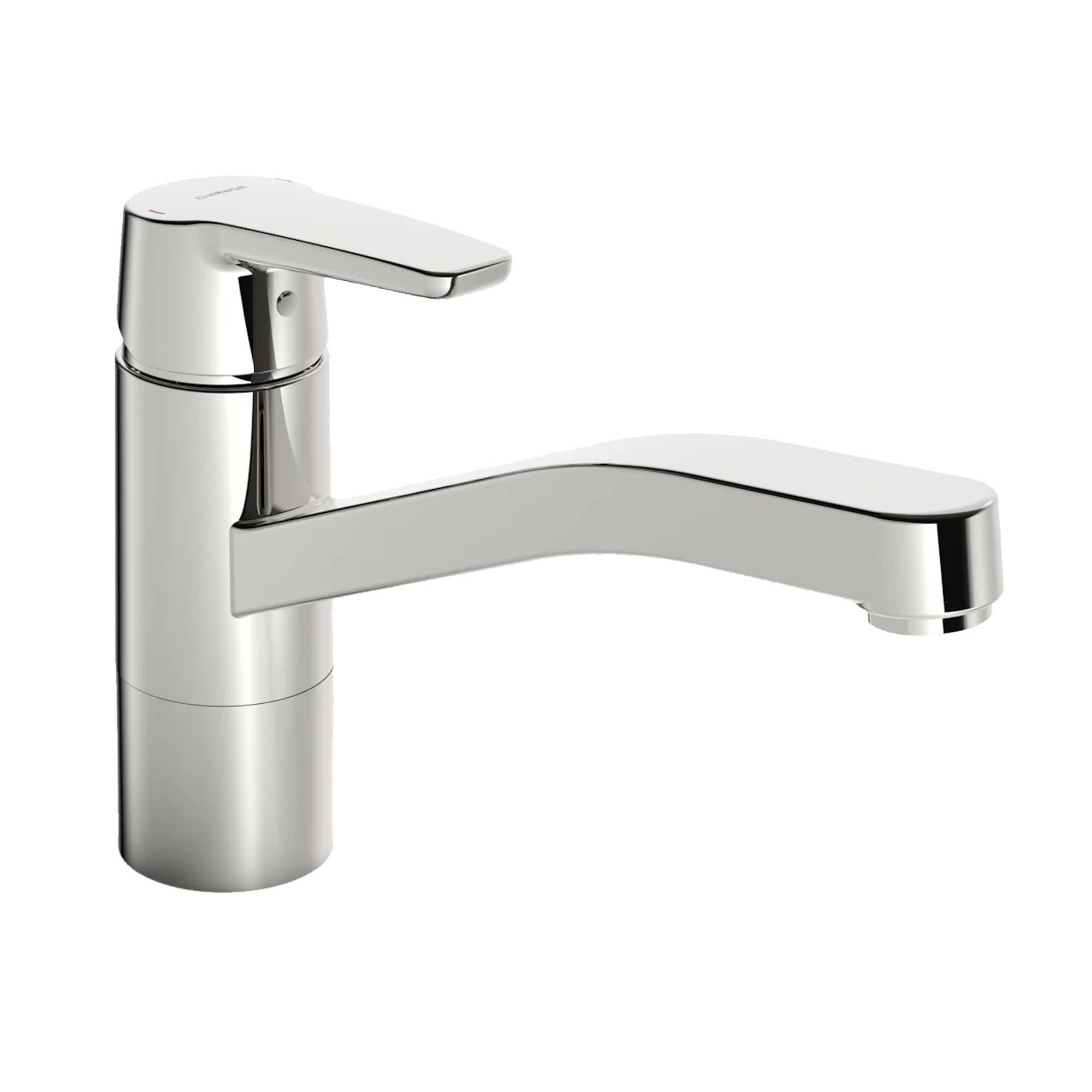 HANSA Küchenarmatur Spültisch-Einhand-Einlochbatterie, schwenkbar, verchromt, 51482293