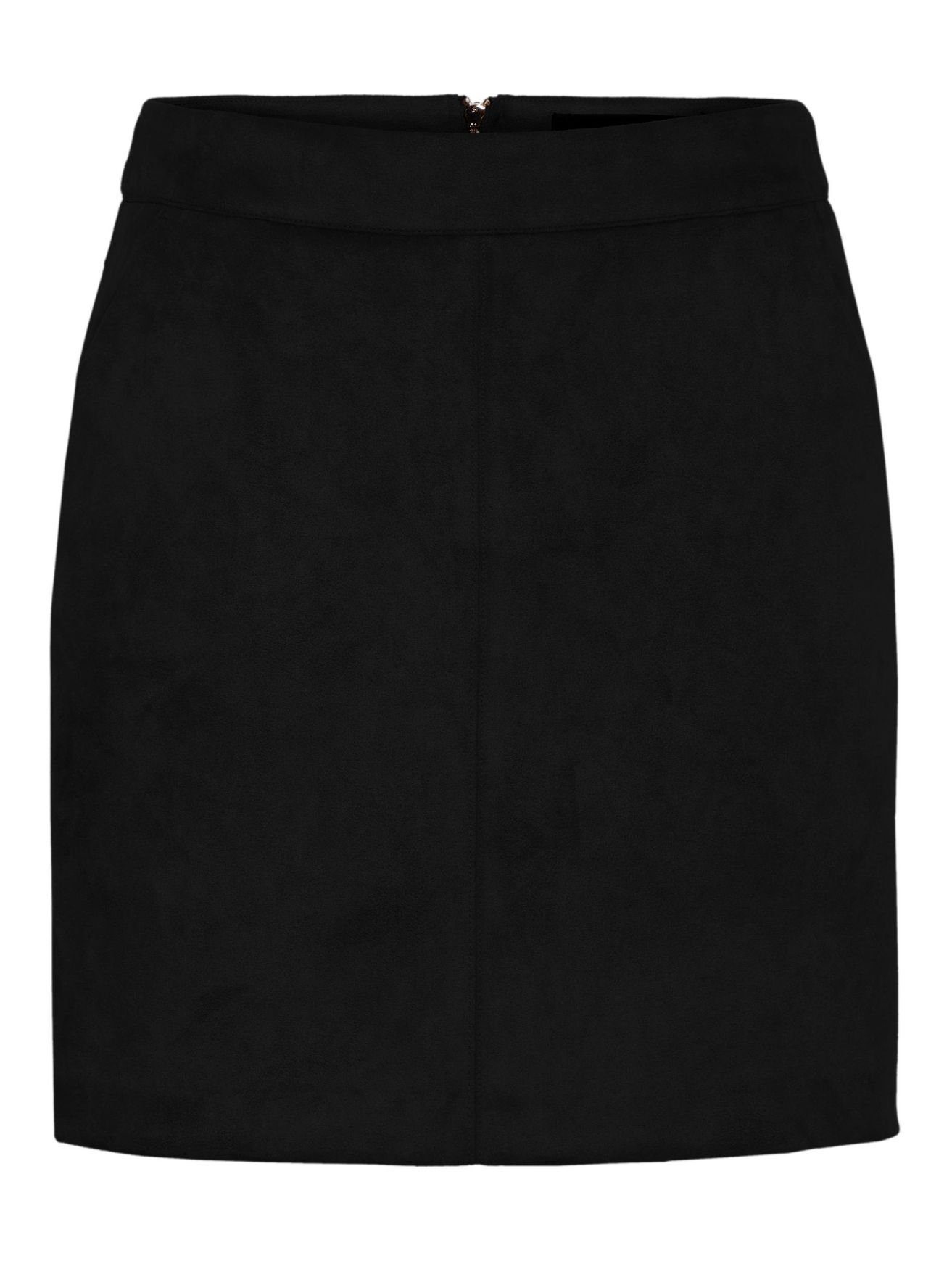 Vero Moda Sommerrock Velours Feiner Samt Nicki SKIRT VMDONNADINA VMDONNADINA FAUXSUEDE SHORT SKIRT NOOS