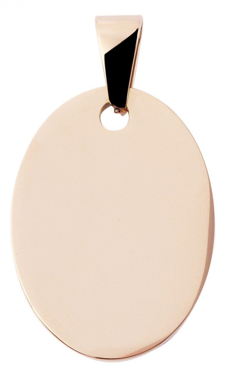 Kettenanhänger eleganter Schmuck Anhänger aus Edelstahl