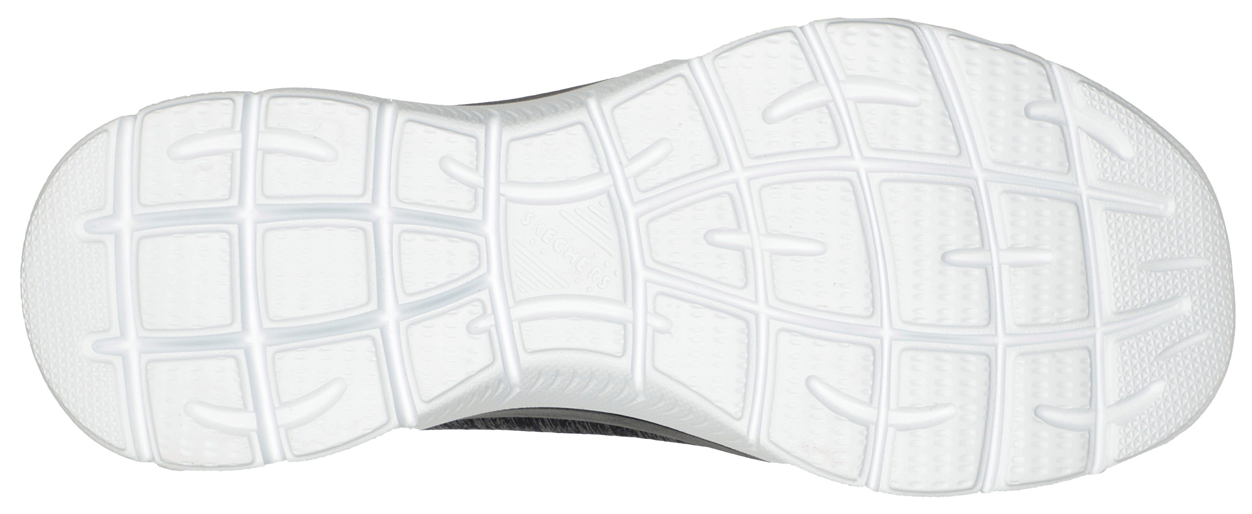 Skechers SUMMITS DAZZLING HAZE Slipper Slip Ins Sneaker, Freizeitschuh mit dezenten Kontrastdetails