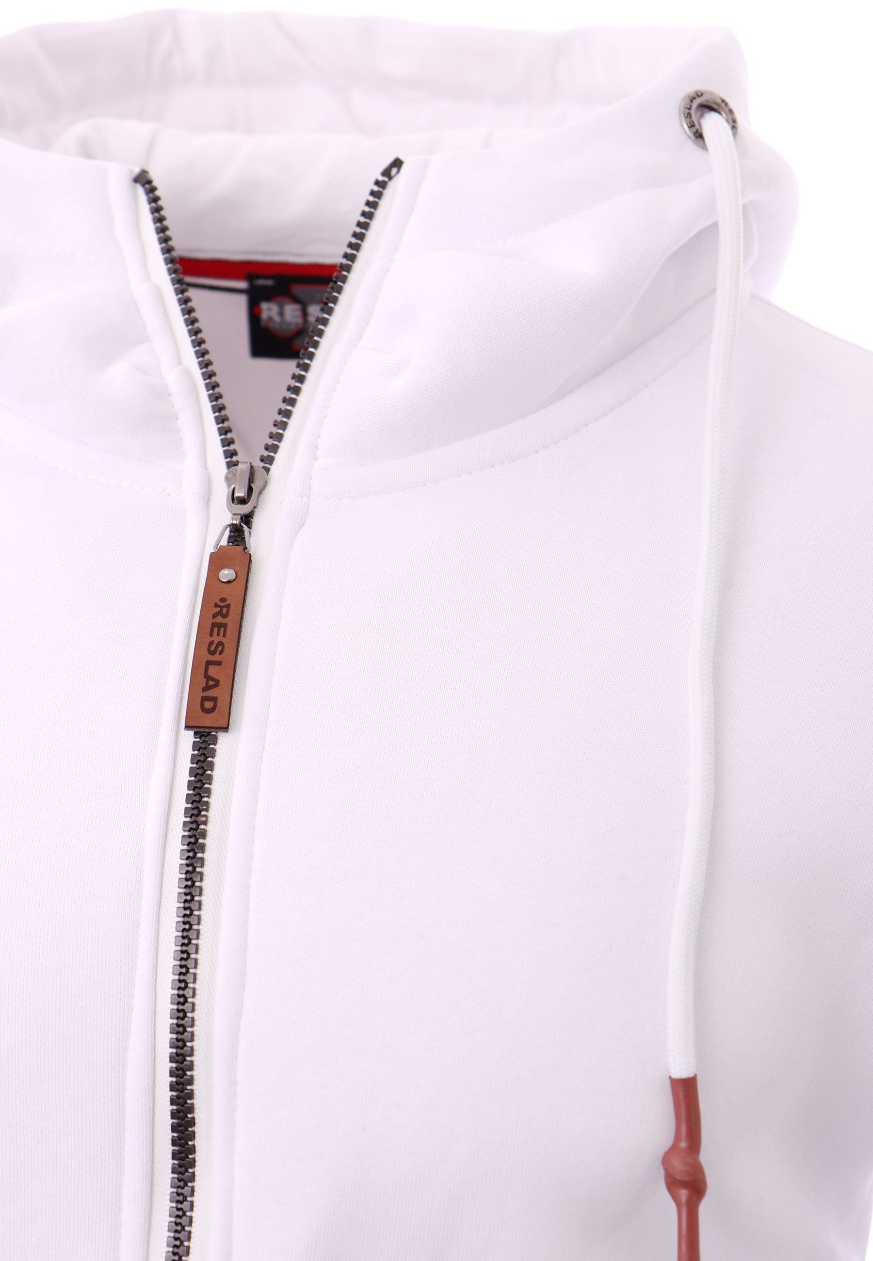 Reslad Sweatjacke Reslad Sweatjacke Zipper RS-1006 (1-tlg) Winter-Pullover Kapuzenpullover Sweater Hoodie Pulli Sweatshirt