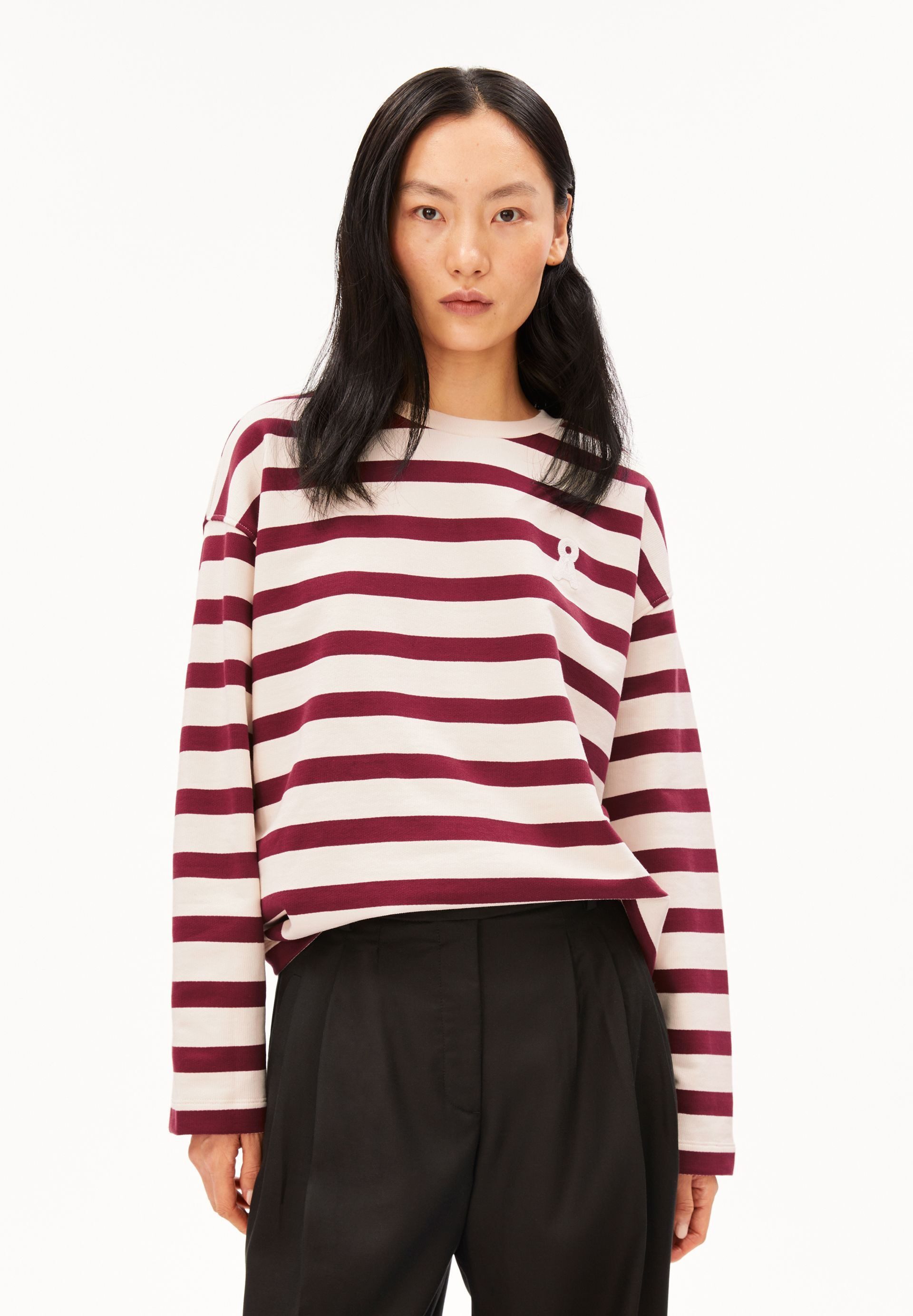 Armedangels Sweatshirt ICONIC Å FRANKAA Sweatshirt aus Bio-Baumwolle Oversized Fit