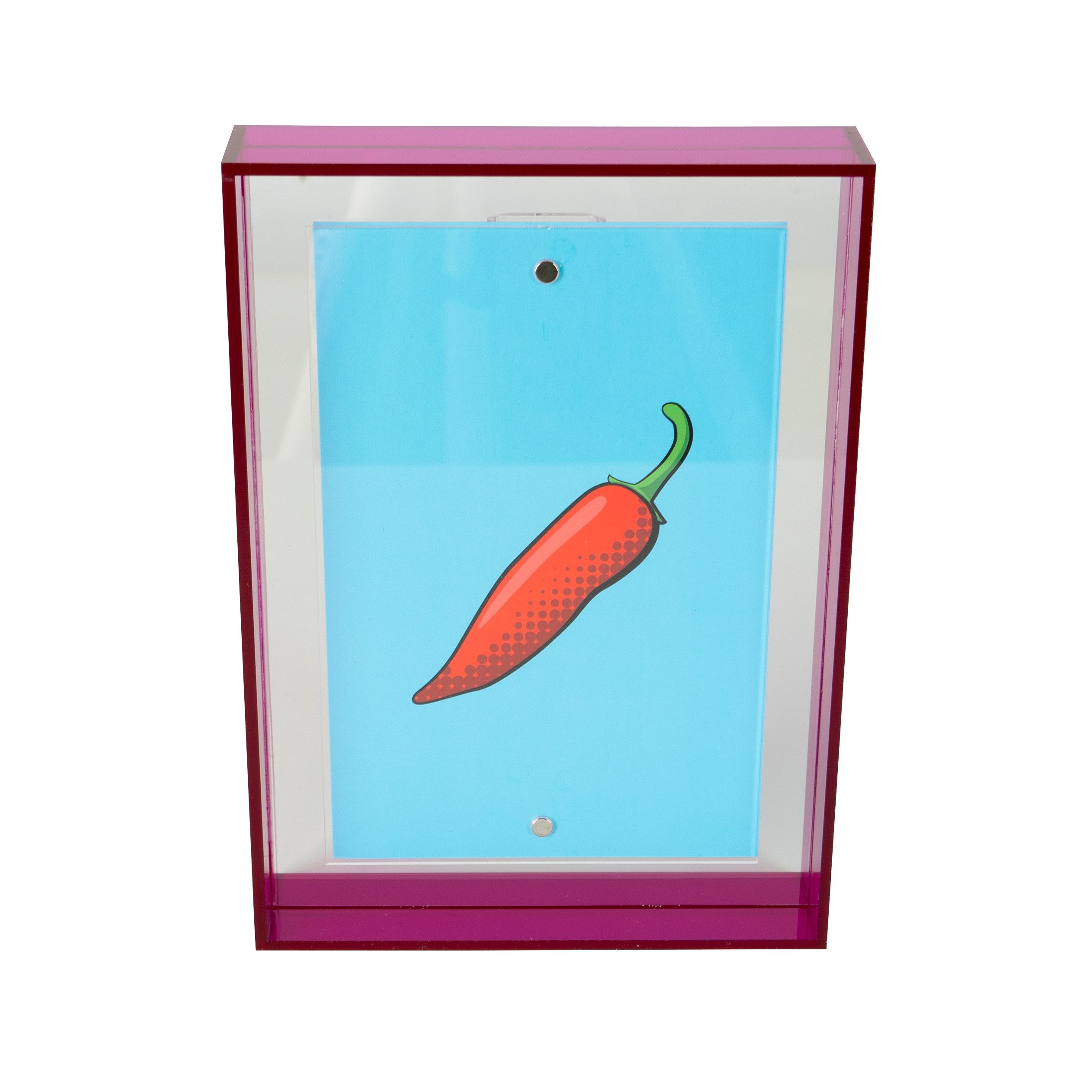 queence Bilderrahmen Wechselrahmen pink, für 1 Bilder (1 St), Stylischer Ne günstig online kaufen