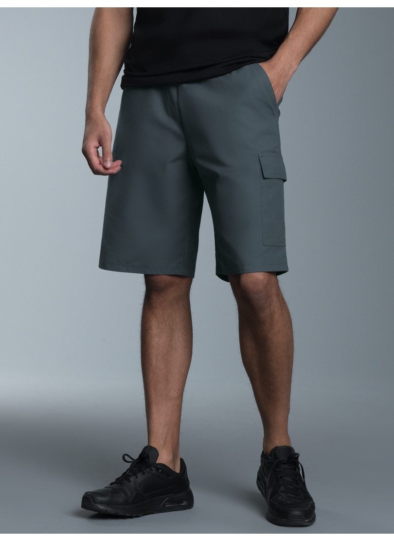 Trigema Jerseyhose TRIGEMA Cargo-Bermuda aus 100% Baumwolle (1-tlg)