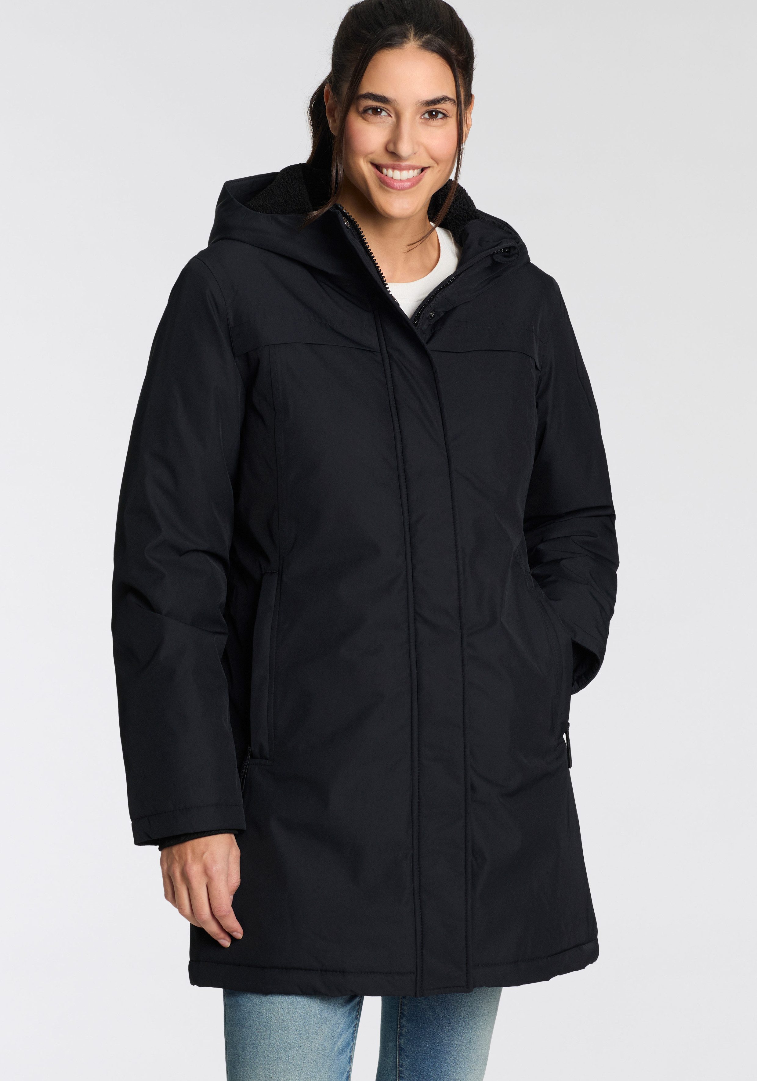 Parka WOMAN PARKA FIX HOOD