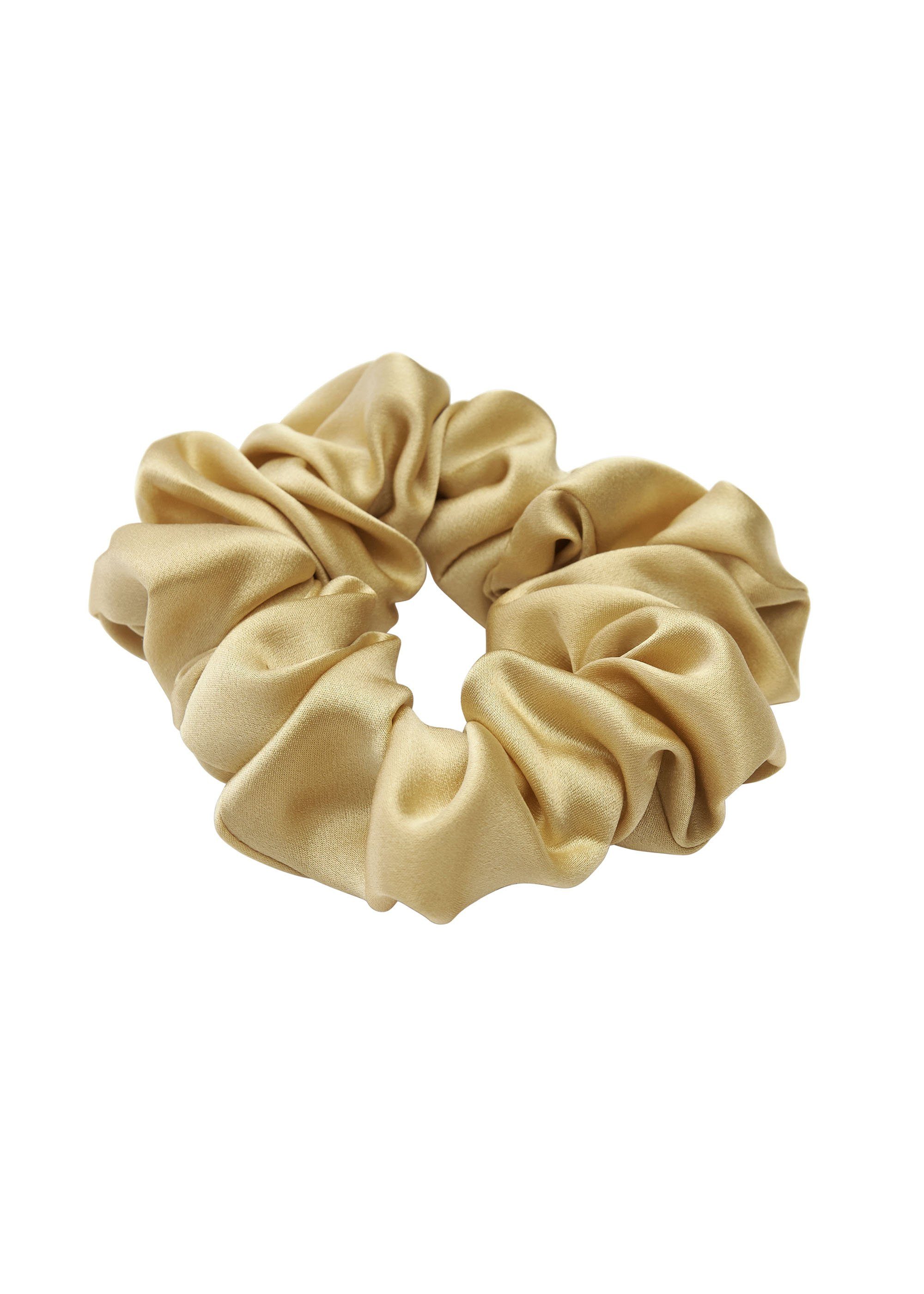 Lenoites Stirnband Mulberry Silk Scrunchie Stilvolles Scrunchie aus Maulbeerseide, sanft zum Haar