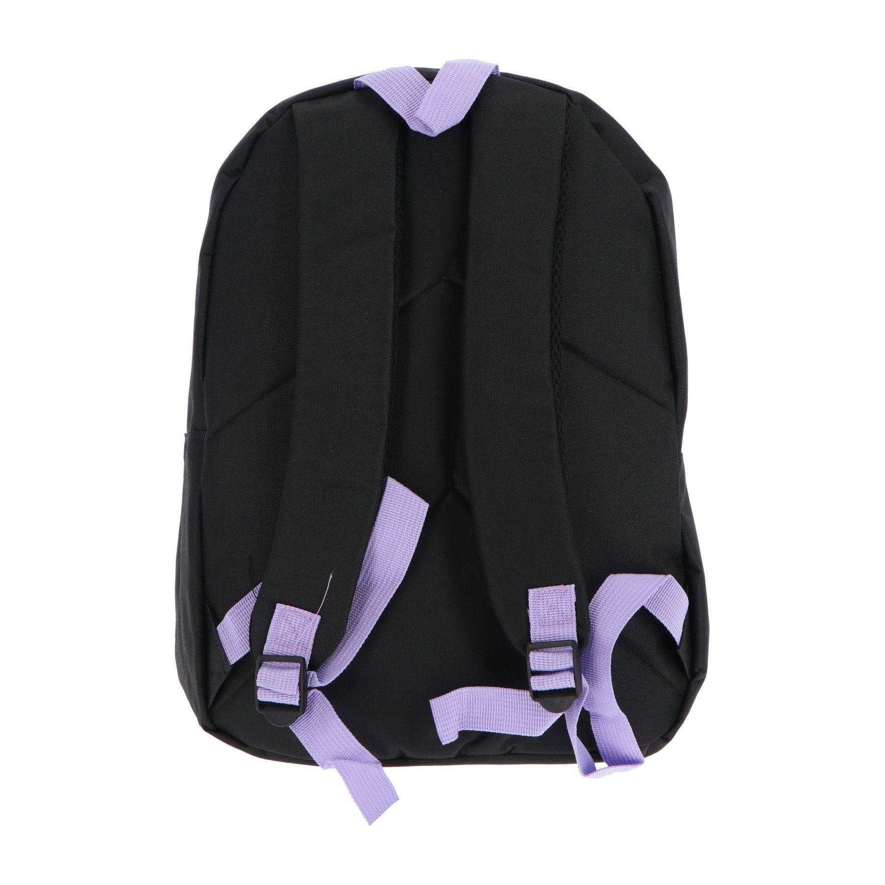 Textiel Trade B.V. Kinderrucksack Kuromi mit Fächern Praktische Tasche für Schule und Freizeit