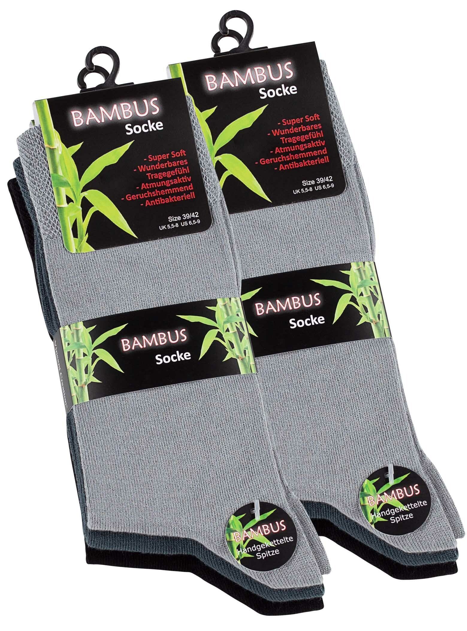 Vincent Creation® Socken (6-Paar) weich und atmungsaktiv durch Viskose