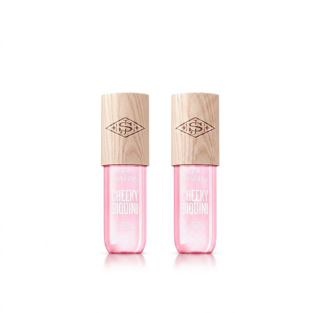 Sol de Janeiro Gesichts- und Körperspray Sol de Janeiro Cheeky Biquíni Perfume Mist 2er Set, 1-tlg., Praktisches 2er Set für duftenden Vorrat