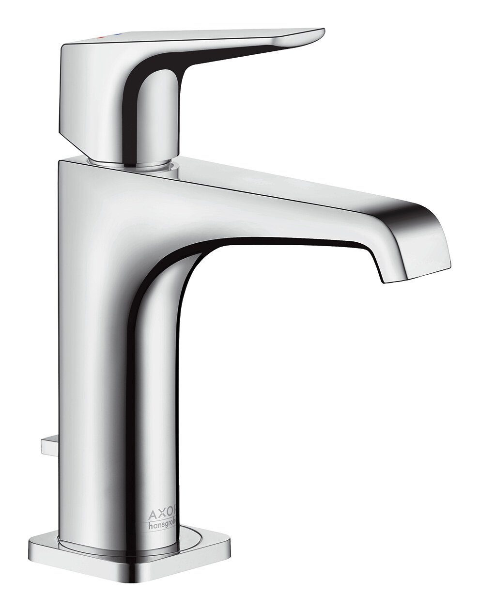 hansgrohe Waschtischarmatur Axor Citterio E 130 Waschtischmischer mit Hebelgriff mit Zugstangen-Ablaufgarnitur