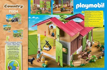 Playmobil® Konstruktions-Spielset Großer Bauernhof (71304), Country, (182 St), teilweise aus recyceltem Material; Made in Germany
