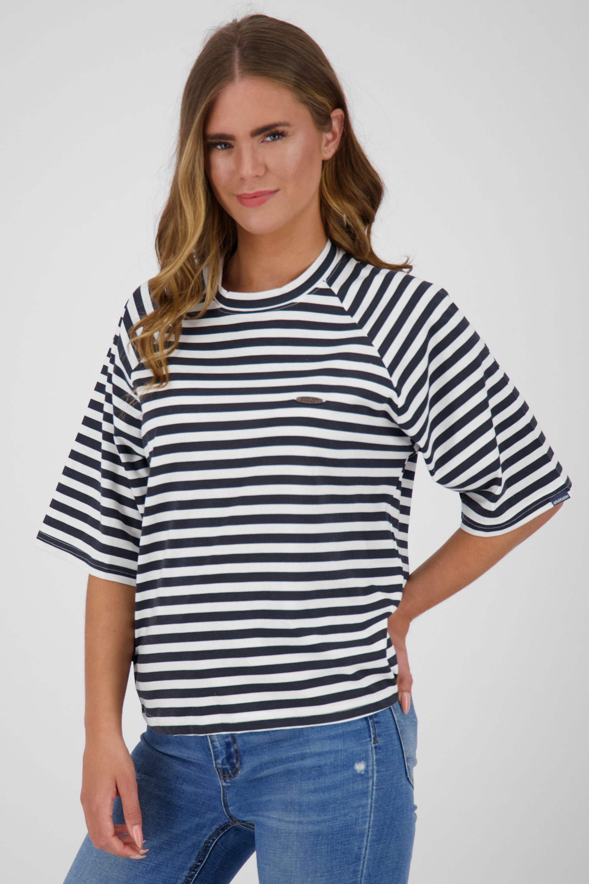 Verfügbarkeit Alife & Kickin Rundhalsshirt RubyAK Shirt marine Shirt A Damen