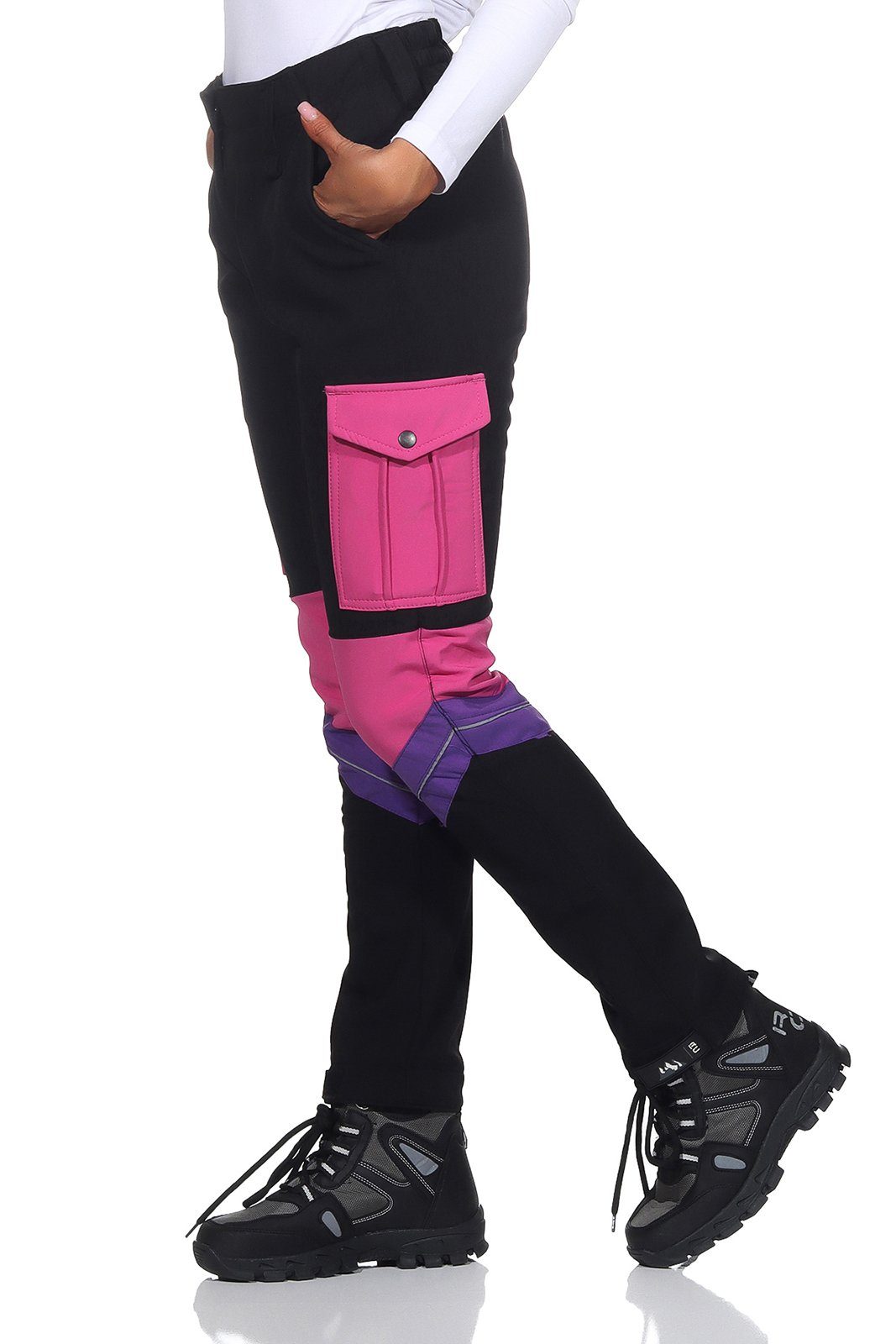Rock Creek Softshellhose Damen Outdoor Wanderhose D-483