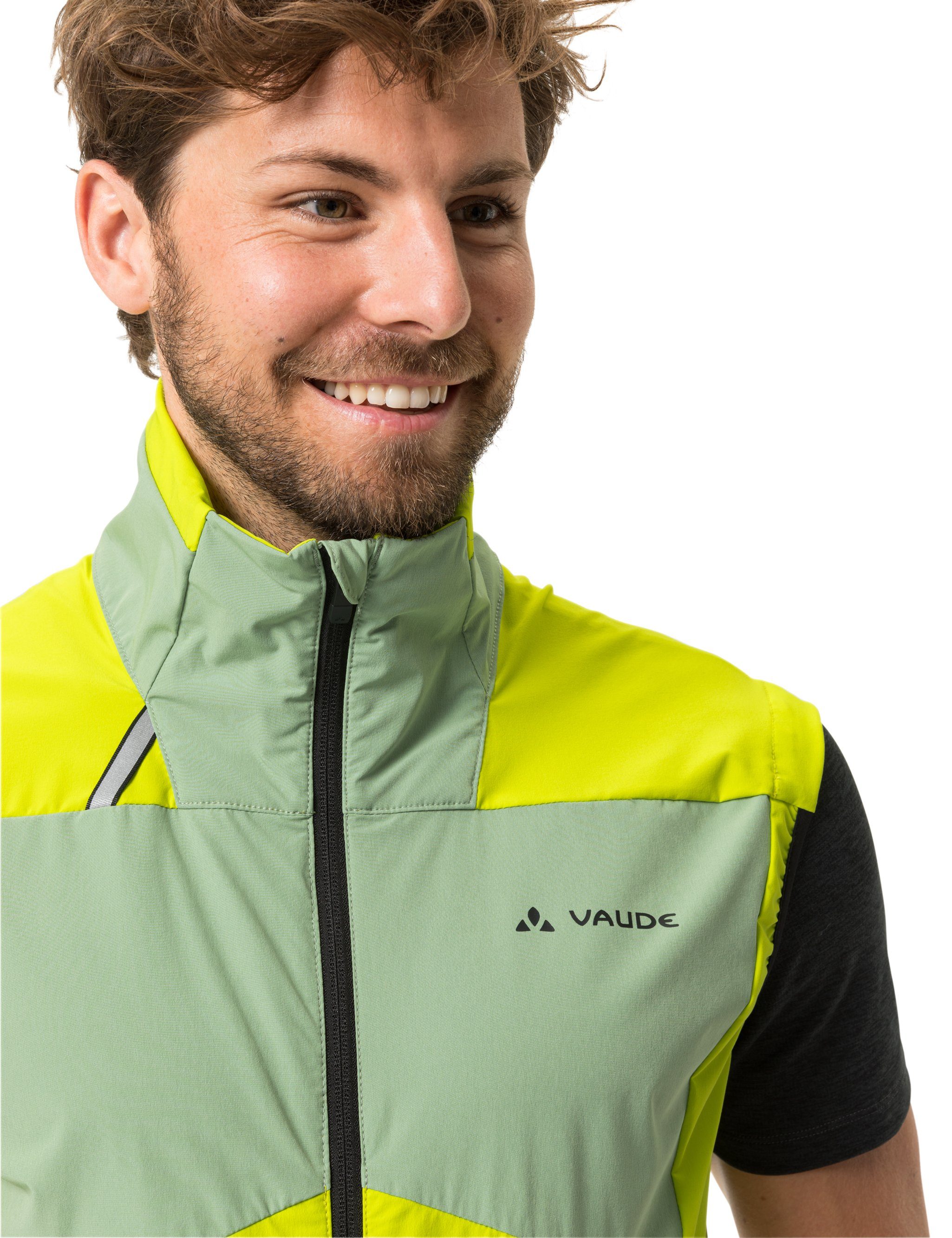 Scopi Funktionsweste bright VAUDE Vest Men's green (1-tlg)