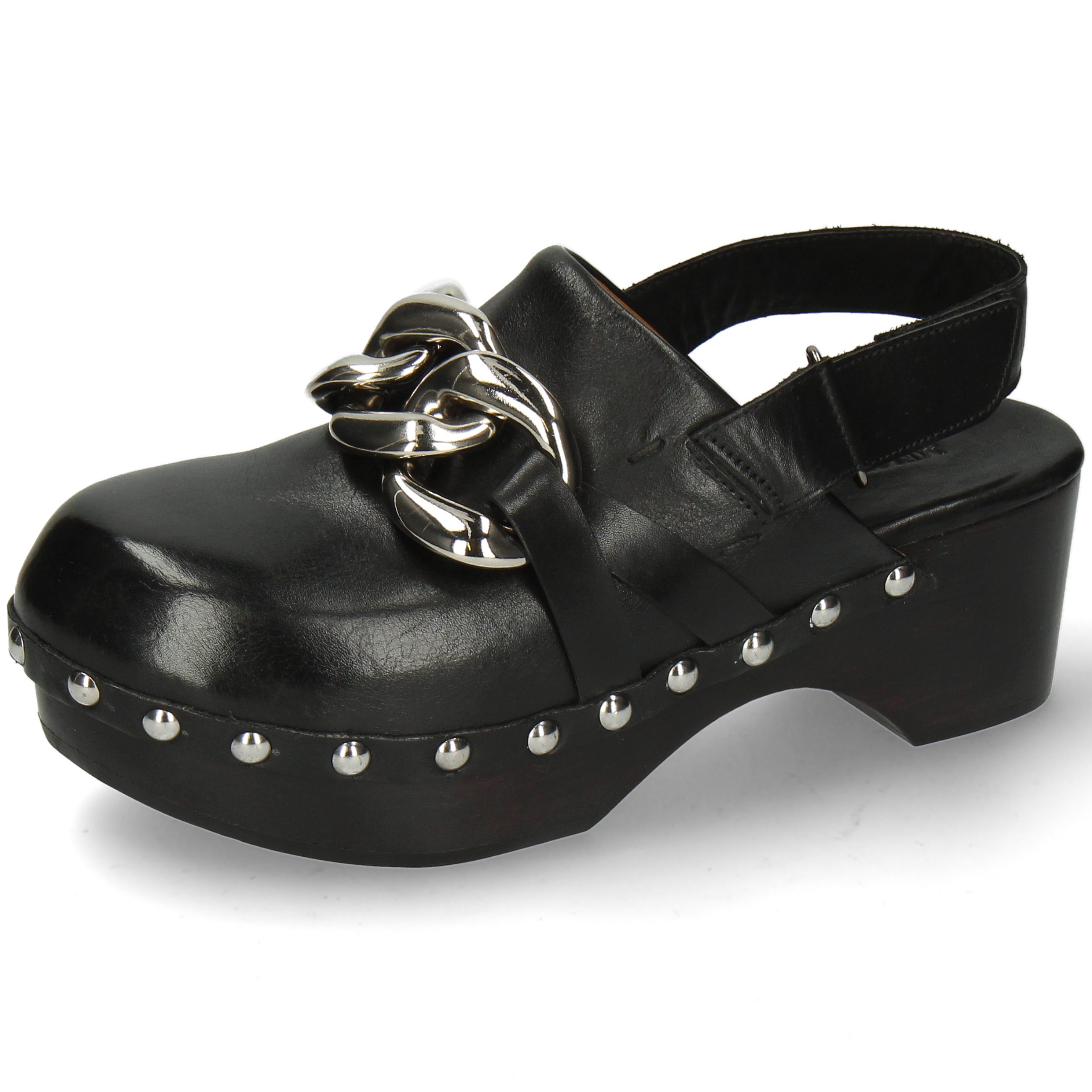 Melvin & Hamilton Flora 1 Clog Vachetta Black Accessory