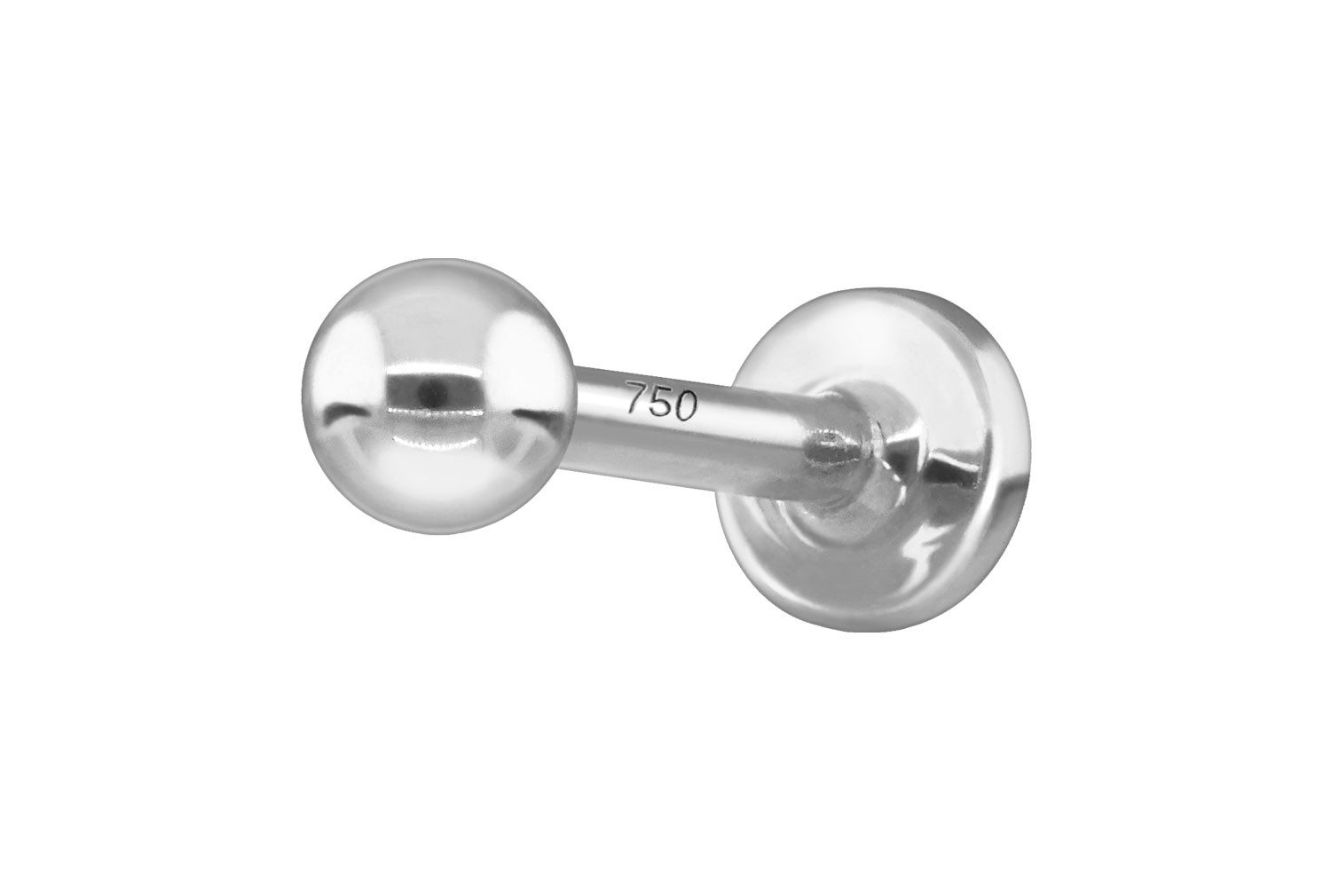 PIERCINGLINE Piercing-Set 14/18 Karat Gold Labret günstig online kaufen