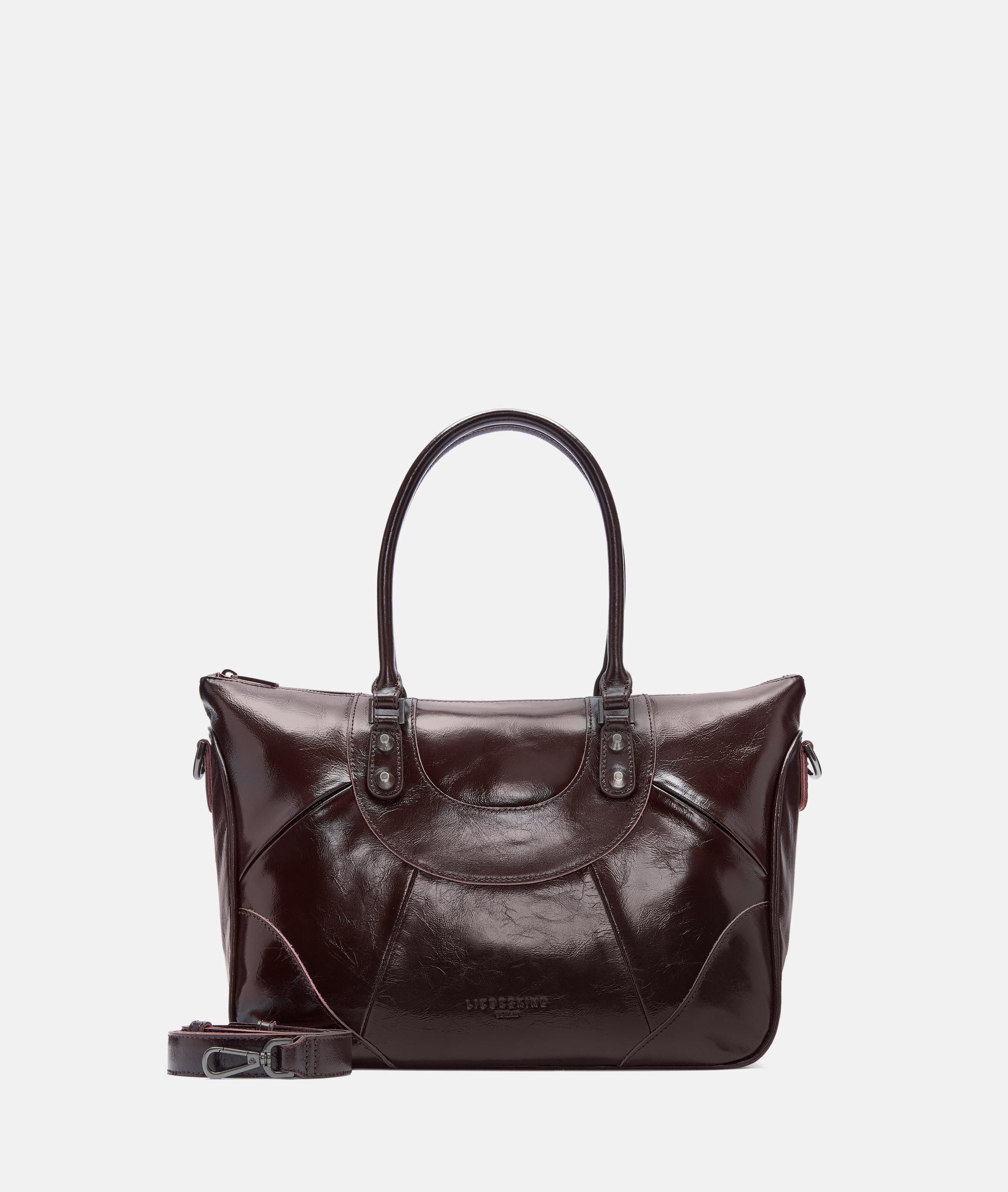 Liebeskind Berlin Schultertasche Satchel ESTHER, Geräumige Tasche mit gloss günstig online kaufen