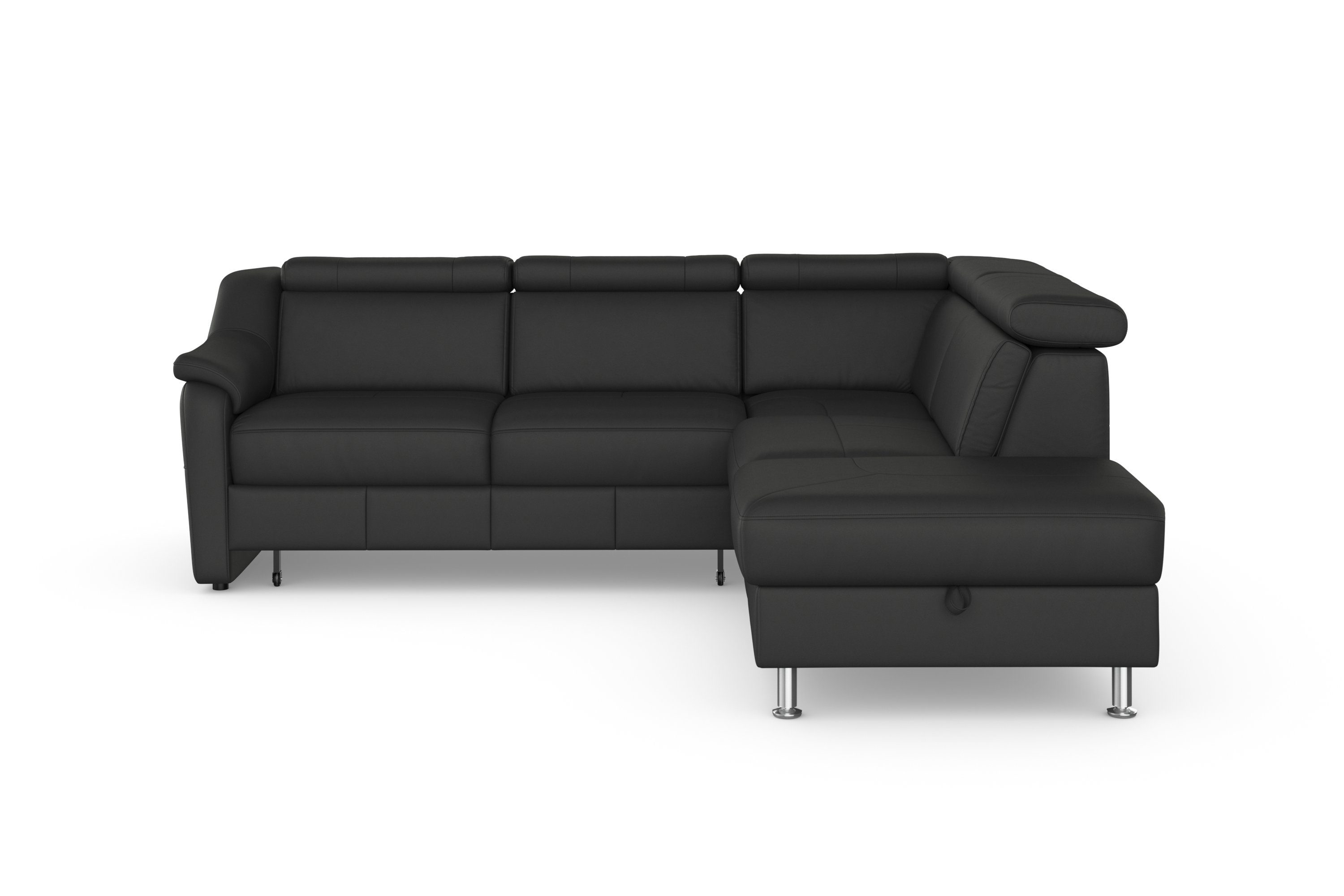 sit&more Ecksofa Freetown L-Form, inklusive Kopfteilverstellung und komfortablem Federkern