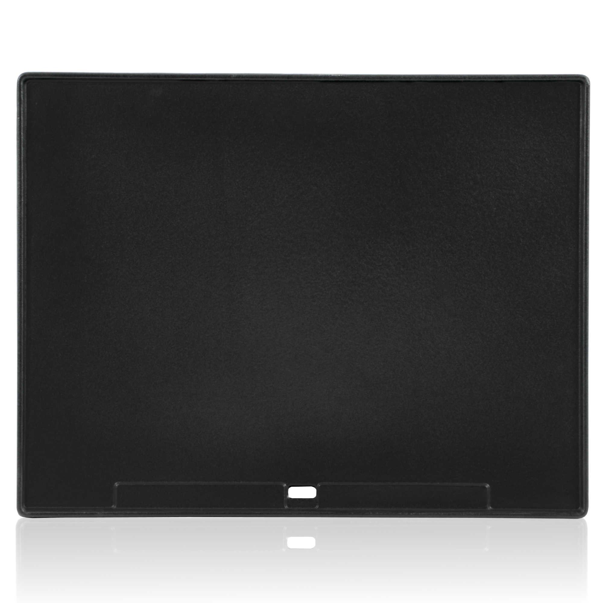 BBQ-Toro Grillplatte Gusseisen Grillplatte 45 x 35 cm, Wendeplatte, emailliert