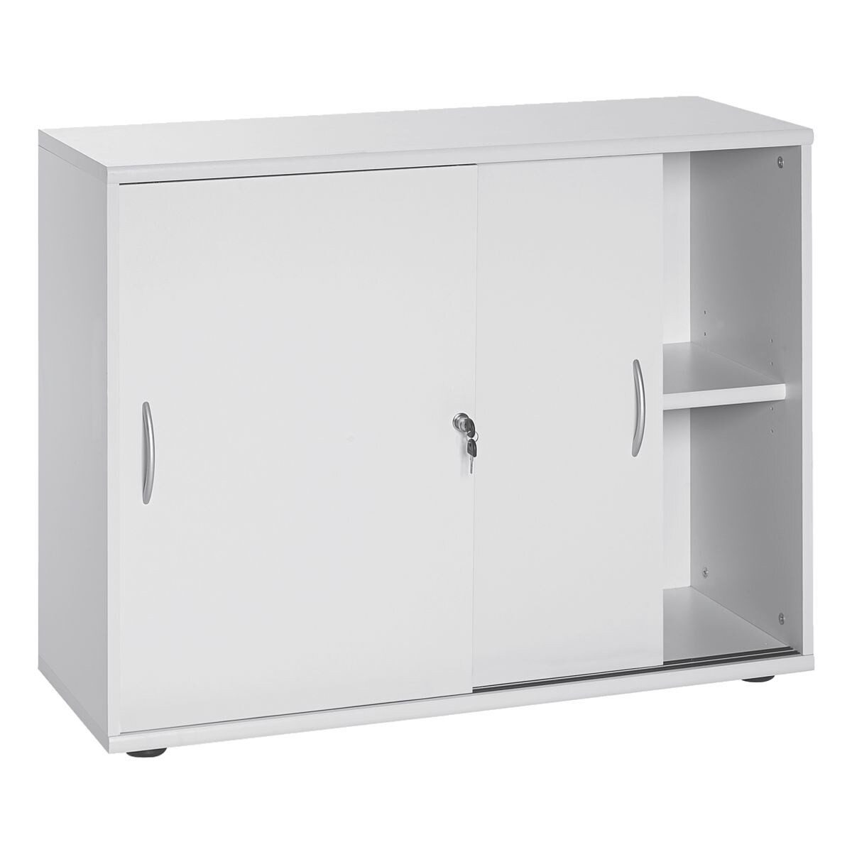 MÖBELPARTNER Schiebetürenschrank Smileline V mit Kunststoffgriffen, günstig online kaufen