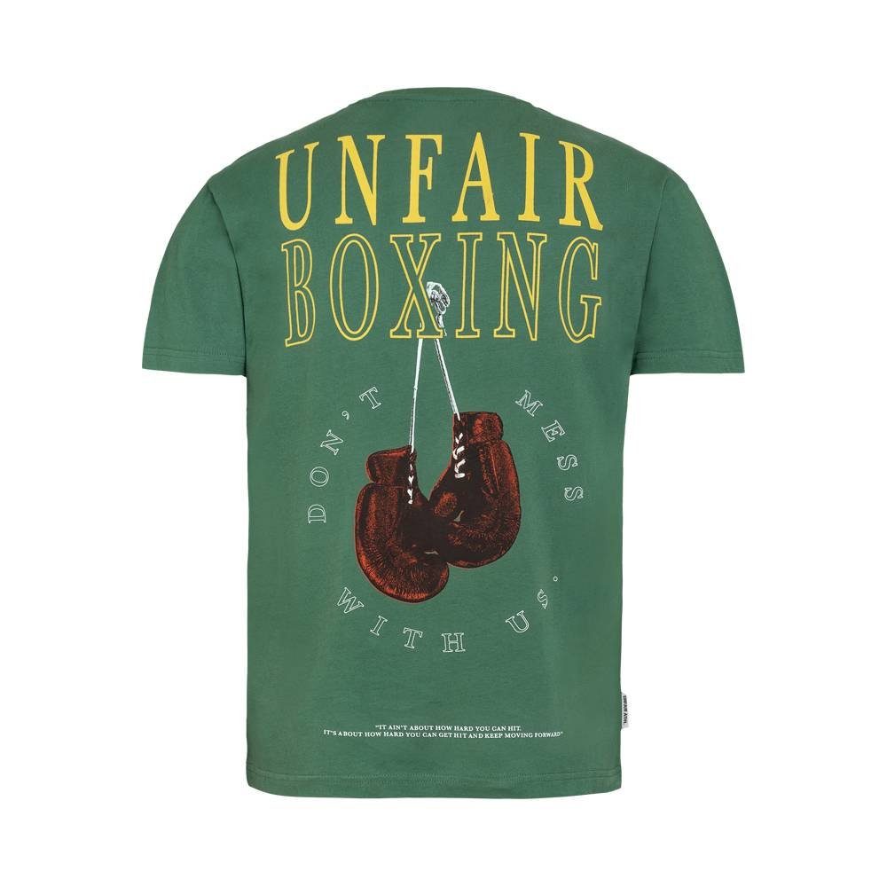 Unfair Athletics T-Shirt Athletics T-Shirt grün Gloves Boxing (1-tlg) Unfair