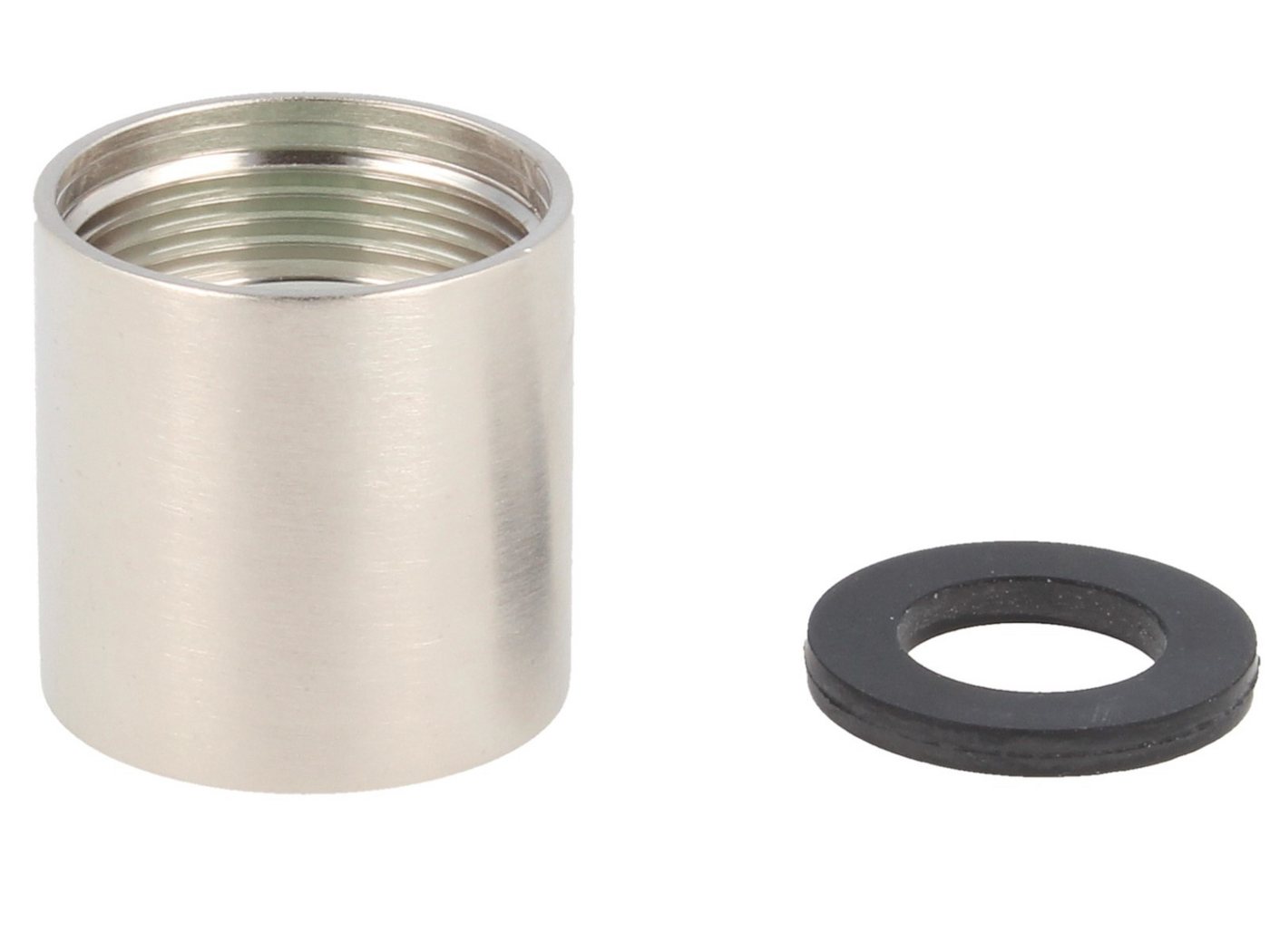 Thumbnail - Dornbracht Strahlregler Luftsprudler M18x1 IG platin matt 90230102803-06 Ø 20 mm