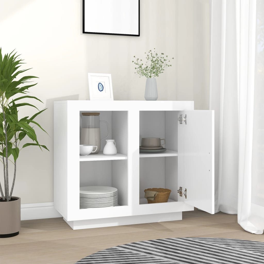 vidaXL Sideboard Sideboard Weiß 80x40x75 cm günstig online kaufen
