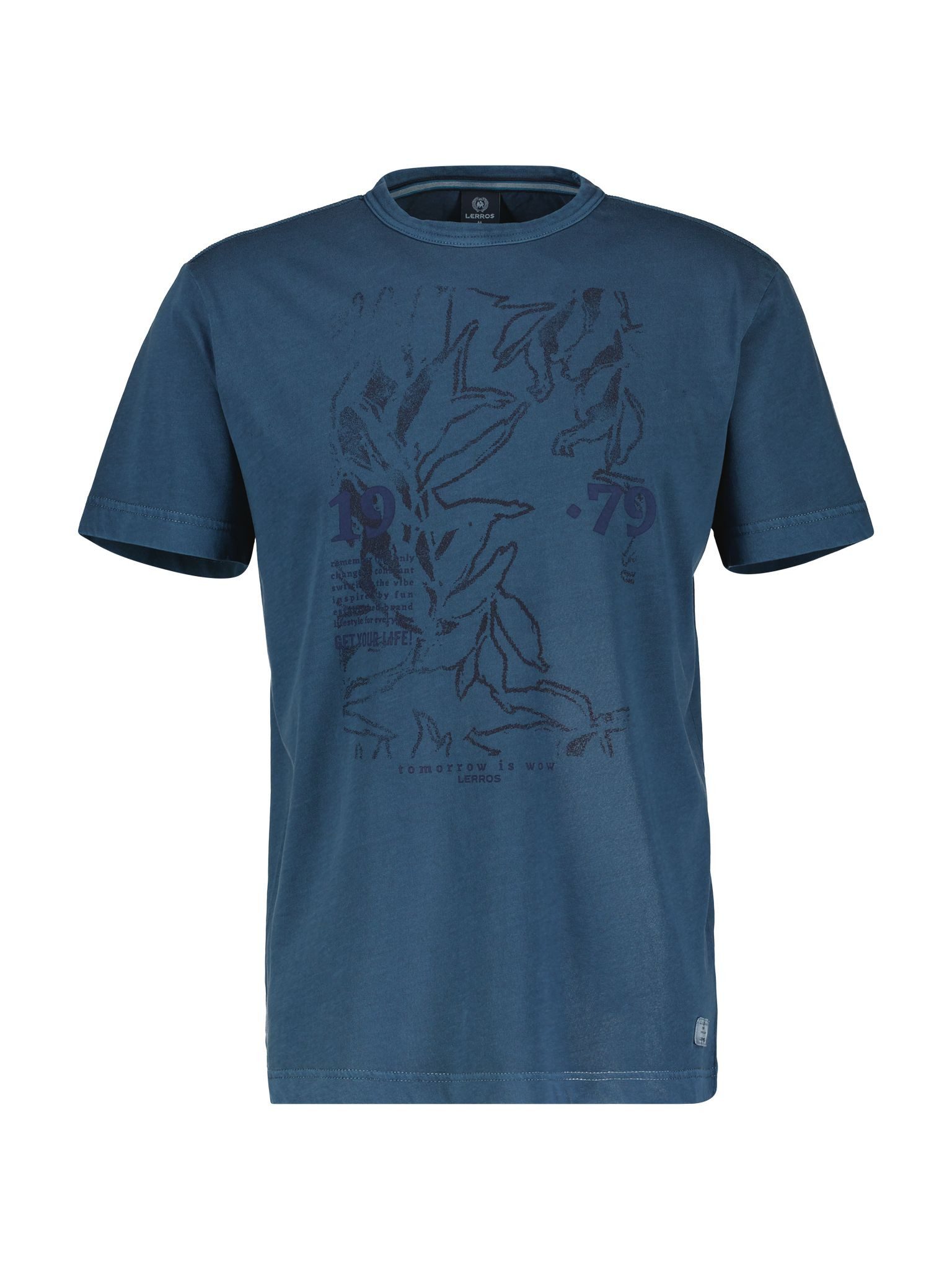 T-Shirt T-Shirt mit Brust-Print