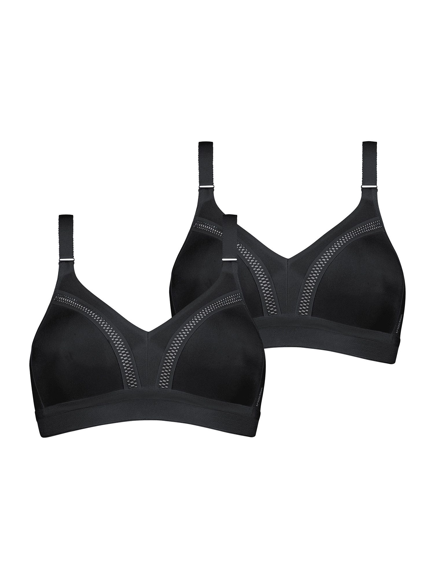 Triumph Bügelloser BH Triaction Workout (2-tlg) Damen Frauen Mädchen