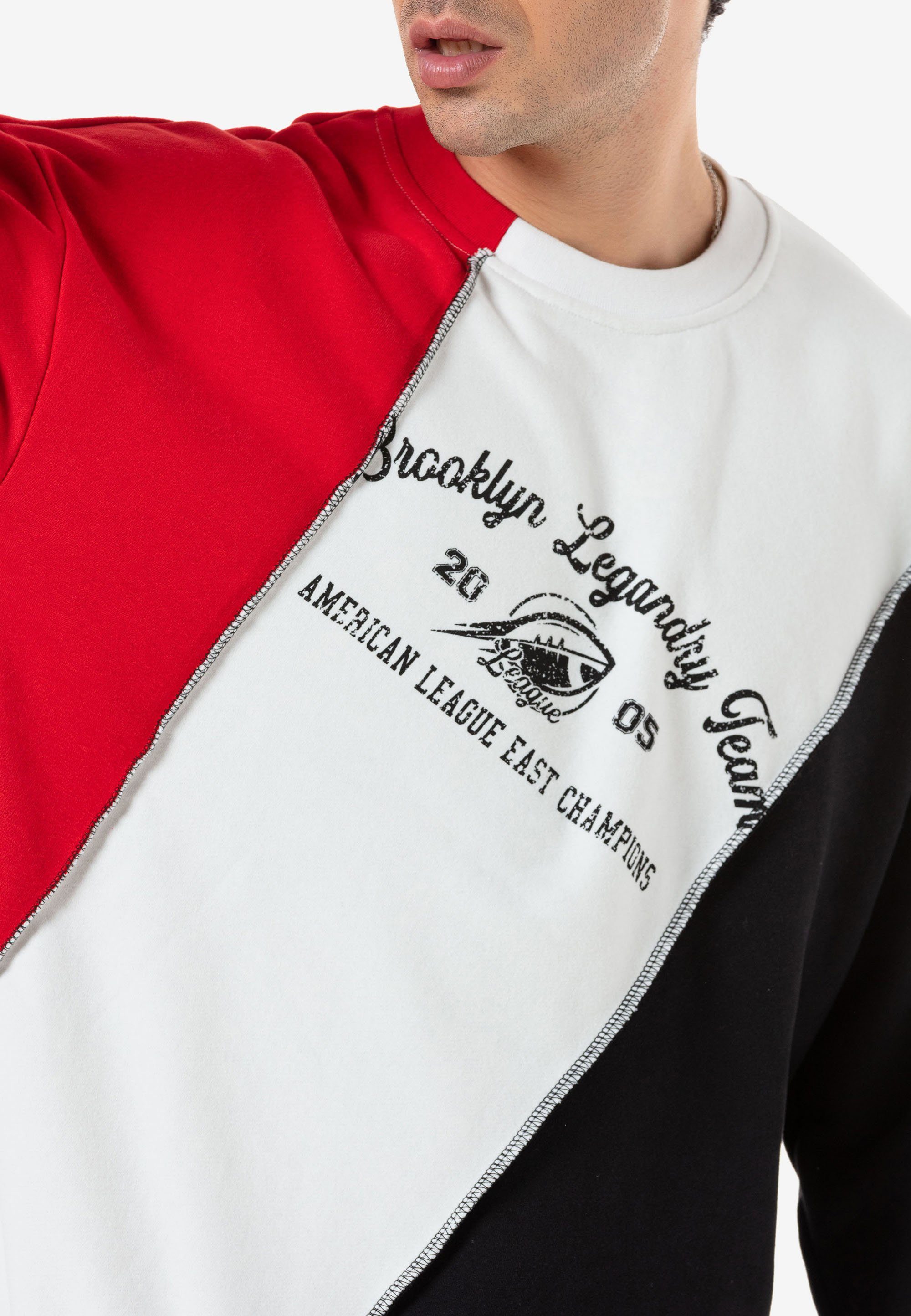 RedBridge Sweatshirt im Color-Blocking-Design Aylesbury trendigen