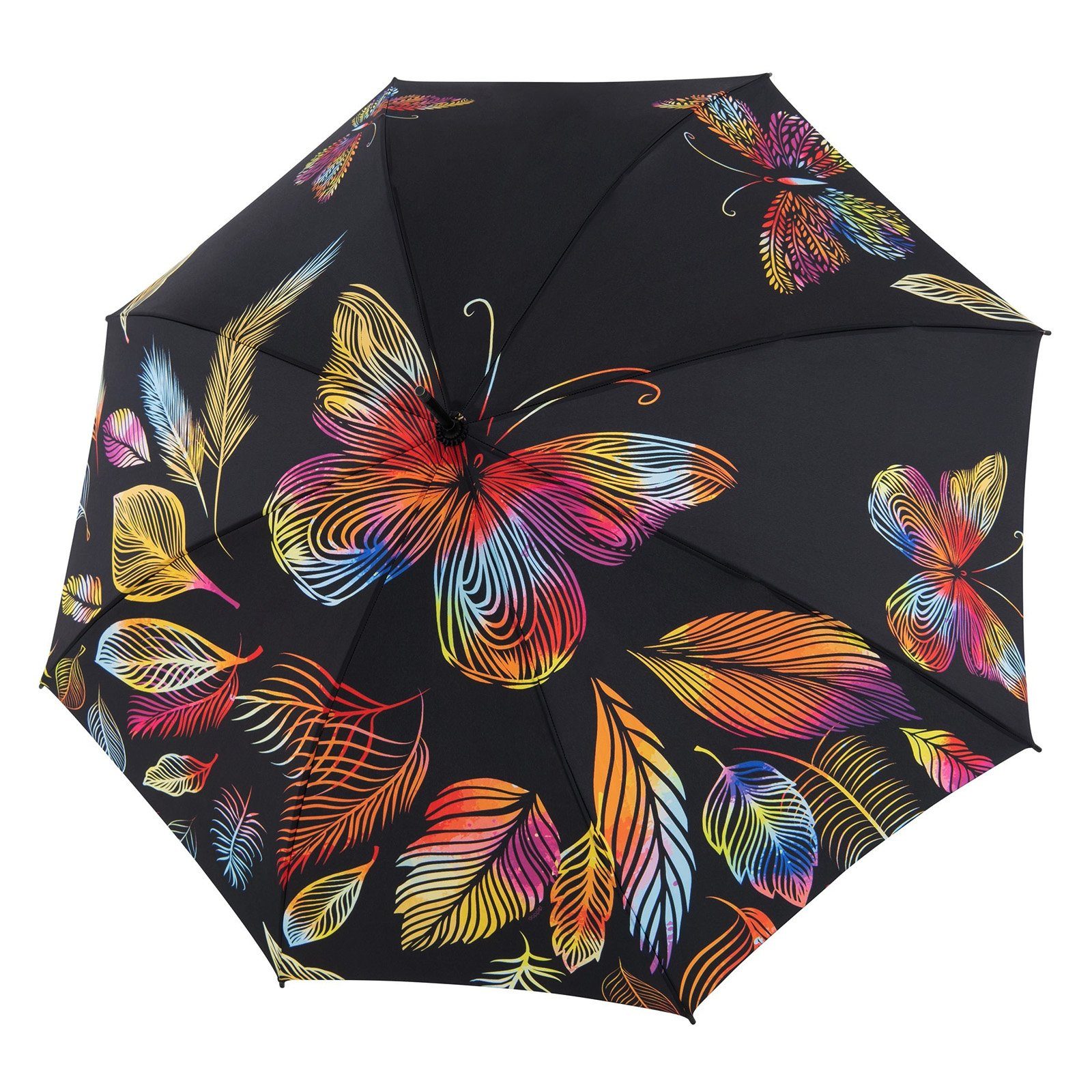 doppler® Stockregenschirm Fiber Flex AC Colourfly Automatik Stockschirm Reg günstig online kaufen