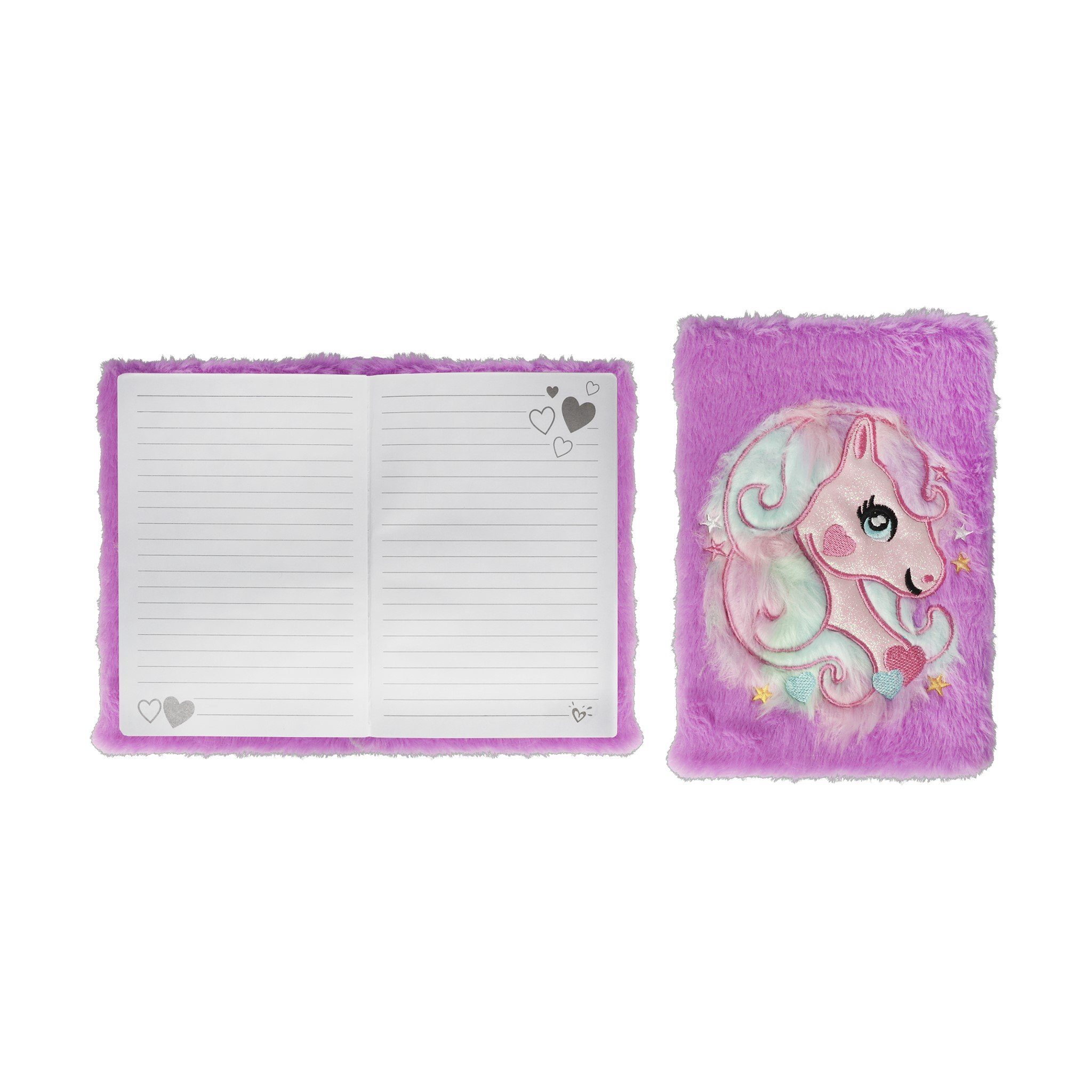 bb Klostermann Notizbuch Notizbuch Cutie Pastell Pferd lila A5