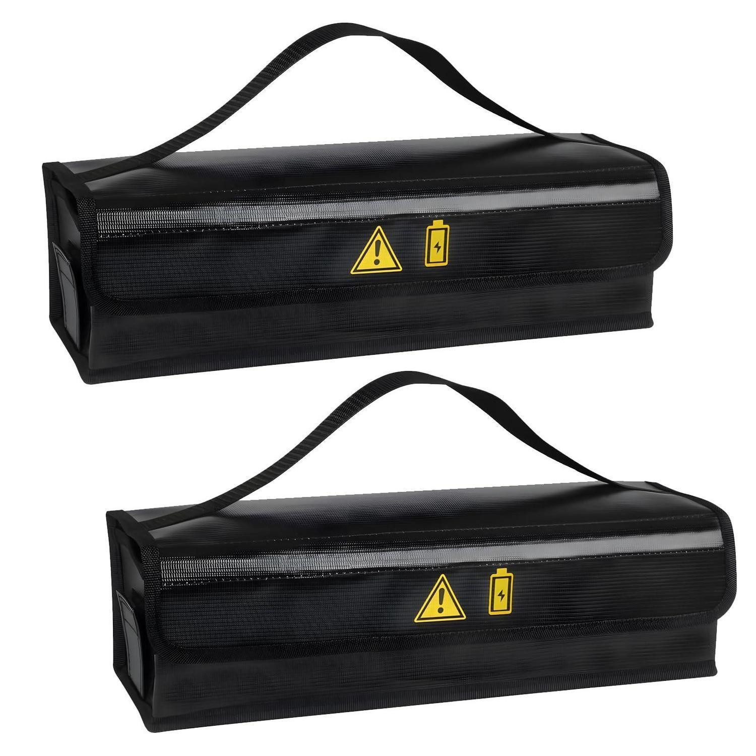 LuxusKollektion Feuerfeste Box für E-Bike Akku bis 1400°C wasserdicht 2er Set