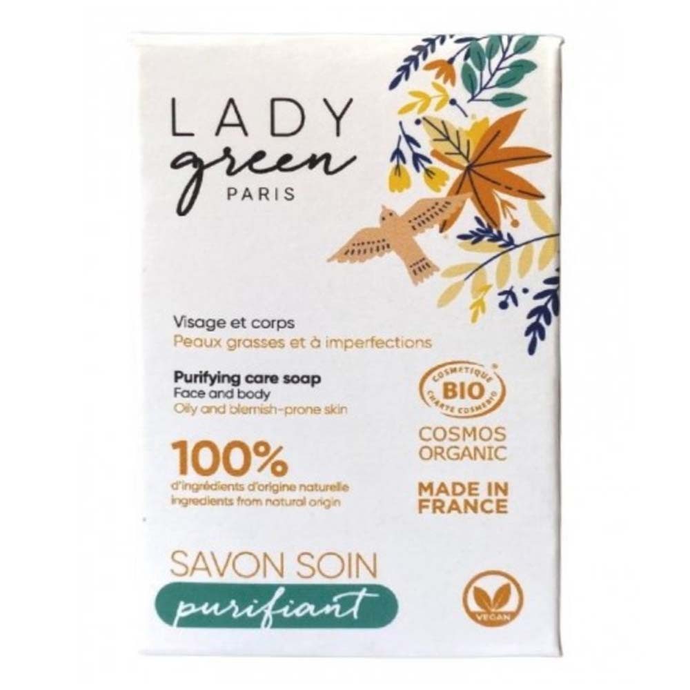 Feste Duschseife Care Soap Face & Body - Purifying 100g