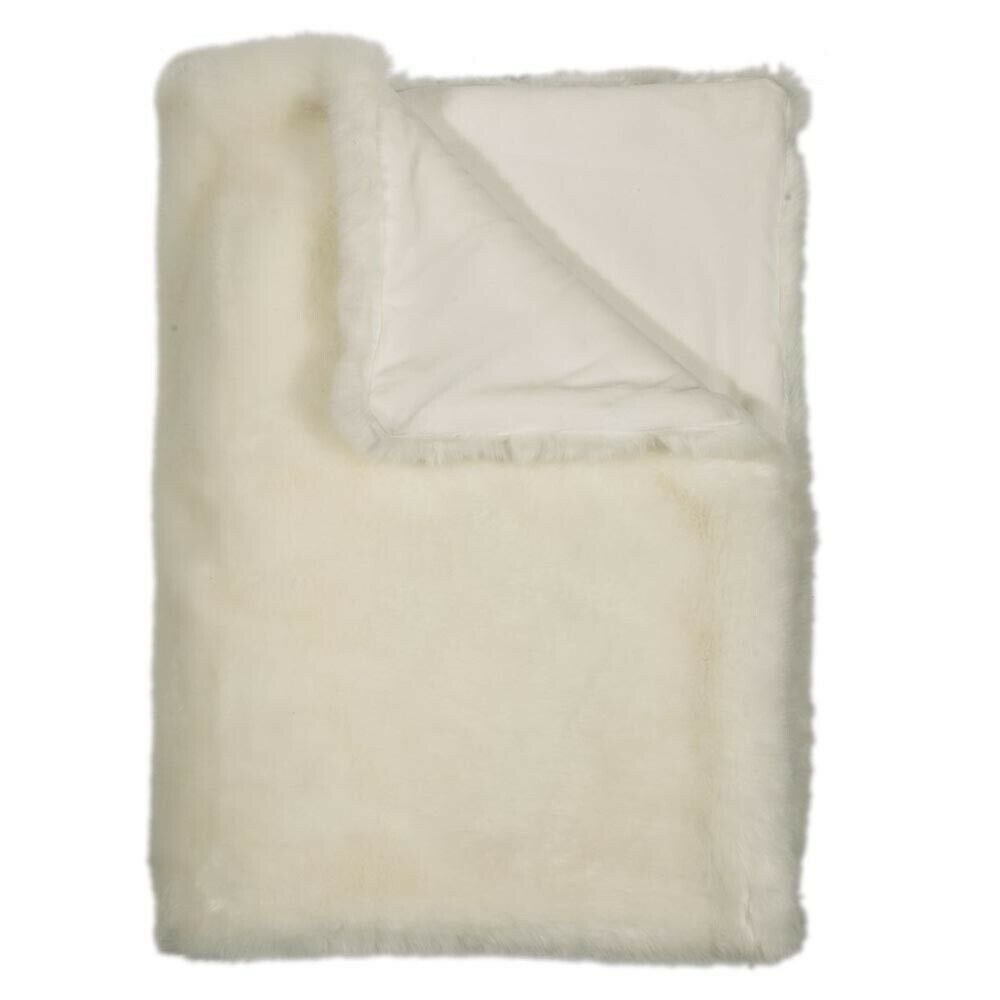 Wohndecke Pad Decke SHERIDAN Felldecke Weiß 140x190, PAD – Bild 4 von 4