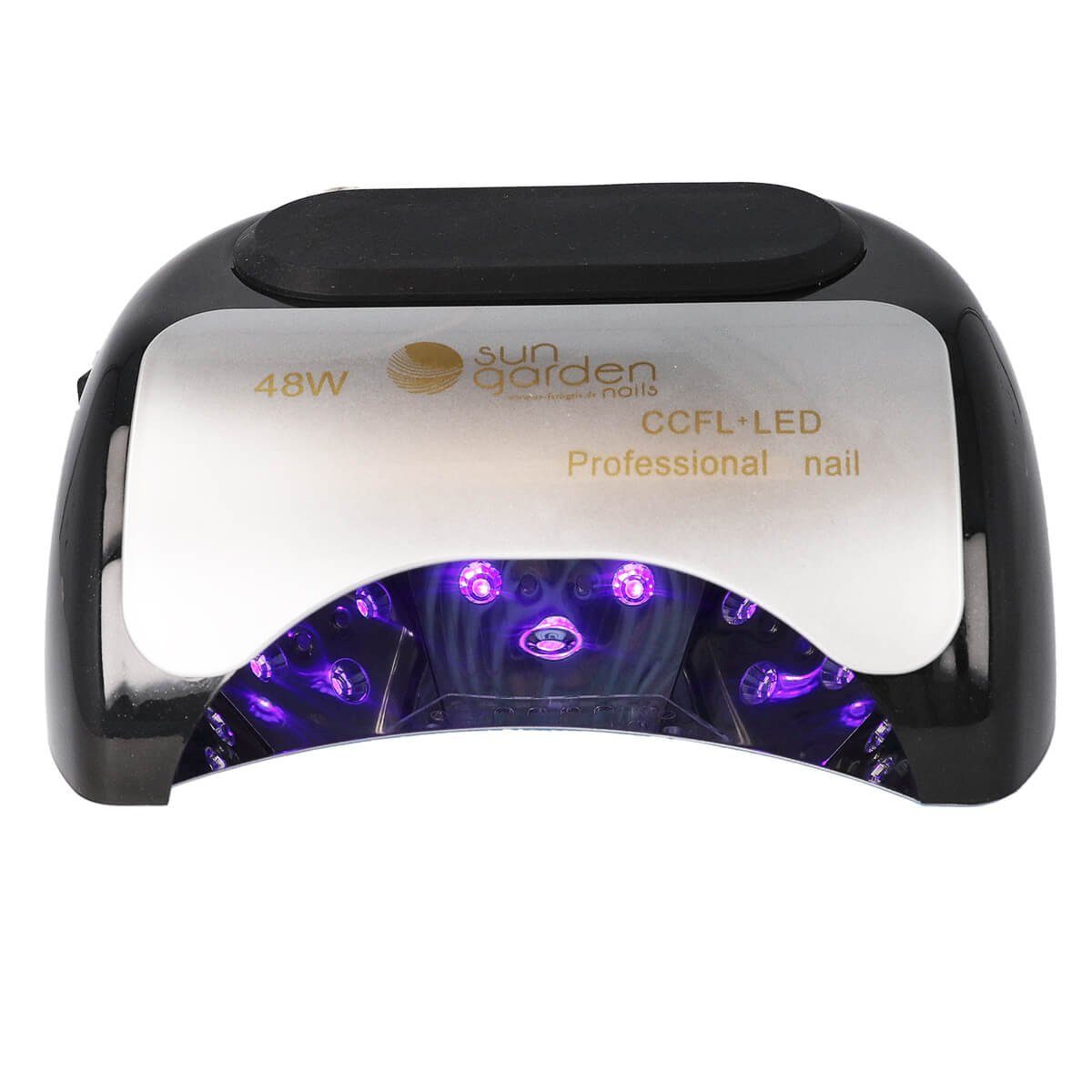 Sun Garden Nails Lichthärtungsgerät UV Lampe K18 schwarz 48W CCFL-LED, UV-Gerät, Dual LED Gerät mit Timer