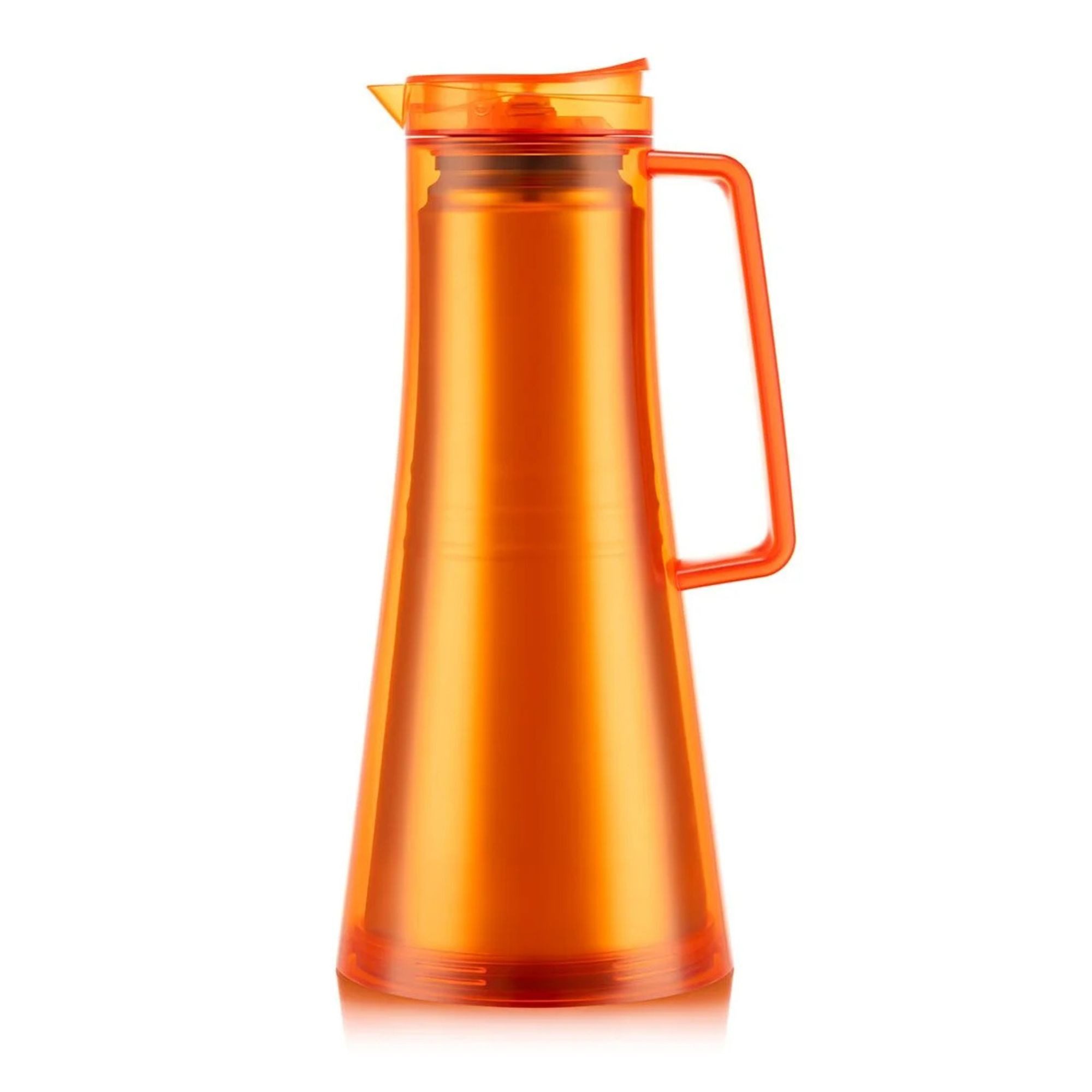 Bodum Isolierkanne Bodum BISTRO Thermoskanne Thermoskanne orange transparent 1,1L.