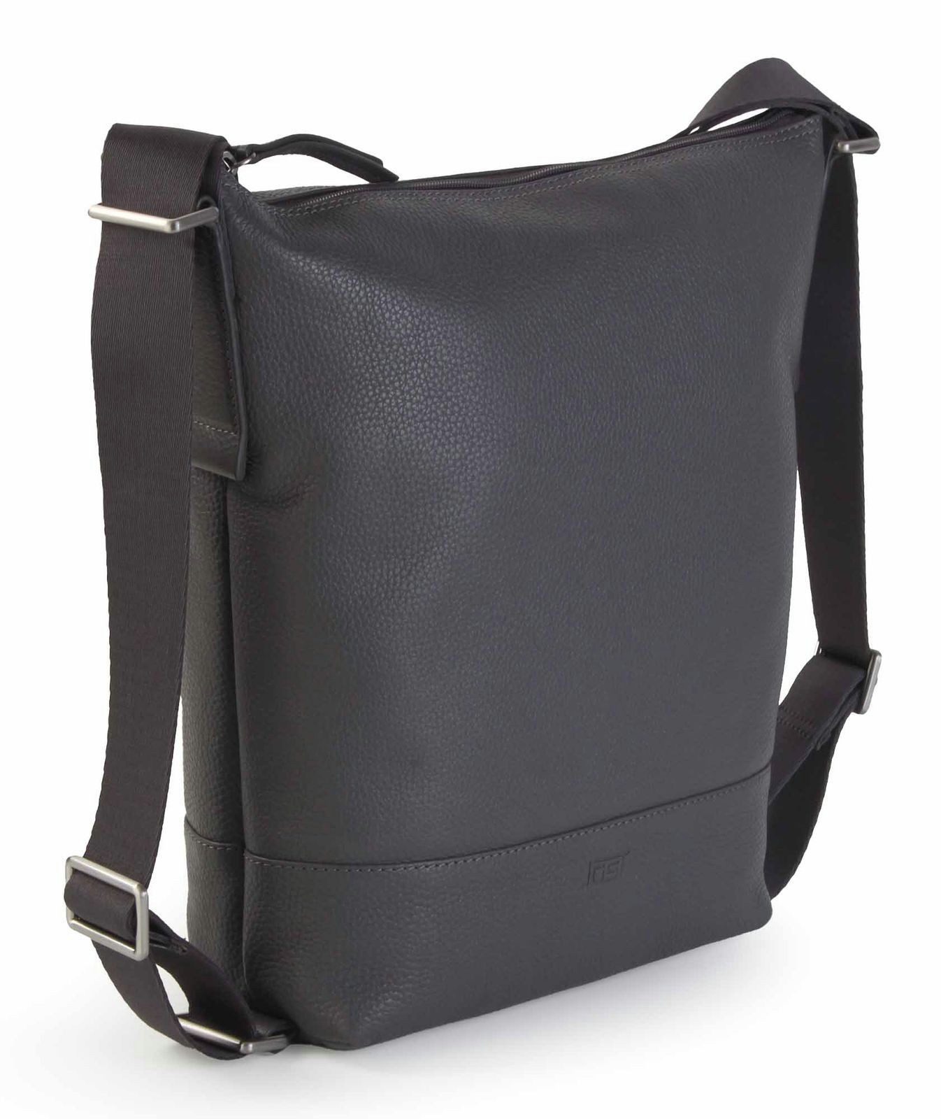Jost Schultertasche 2-Way Bag, aus echtem Rindsleder
