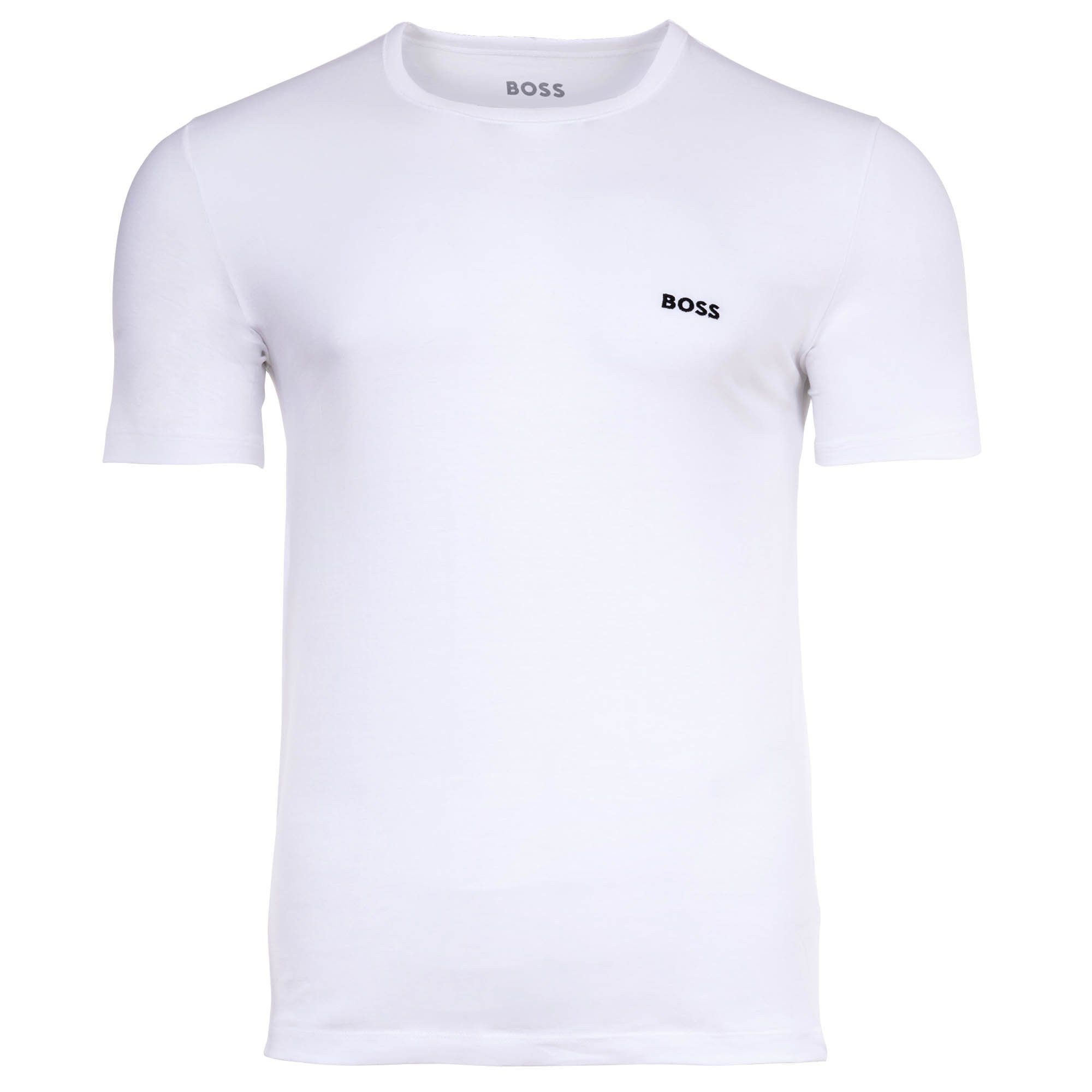 BOSS T-Shirt Herren T-Shirt 6er Pack Baumwolle (Packung, 6er Pack)