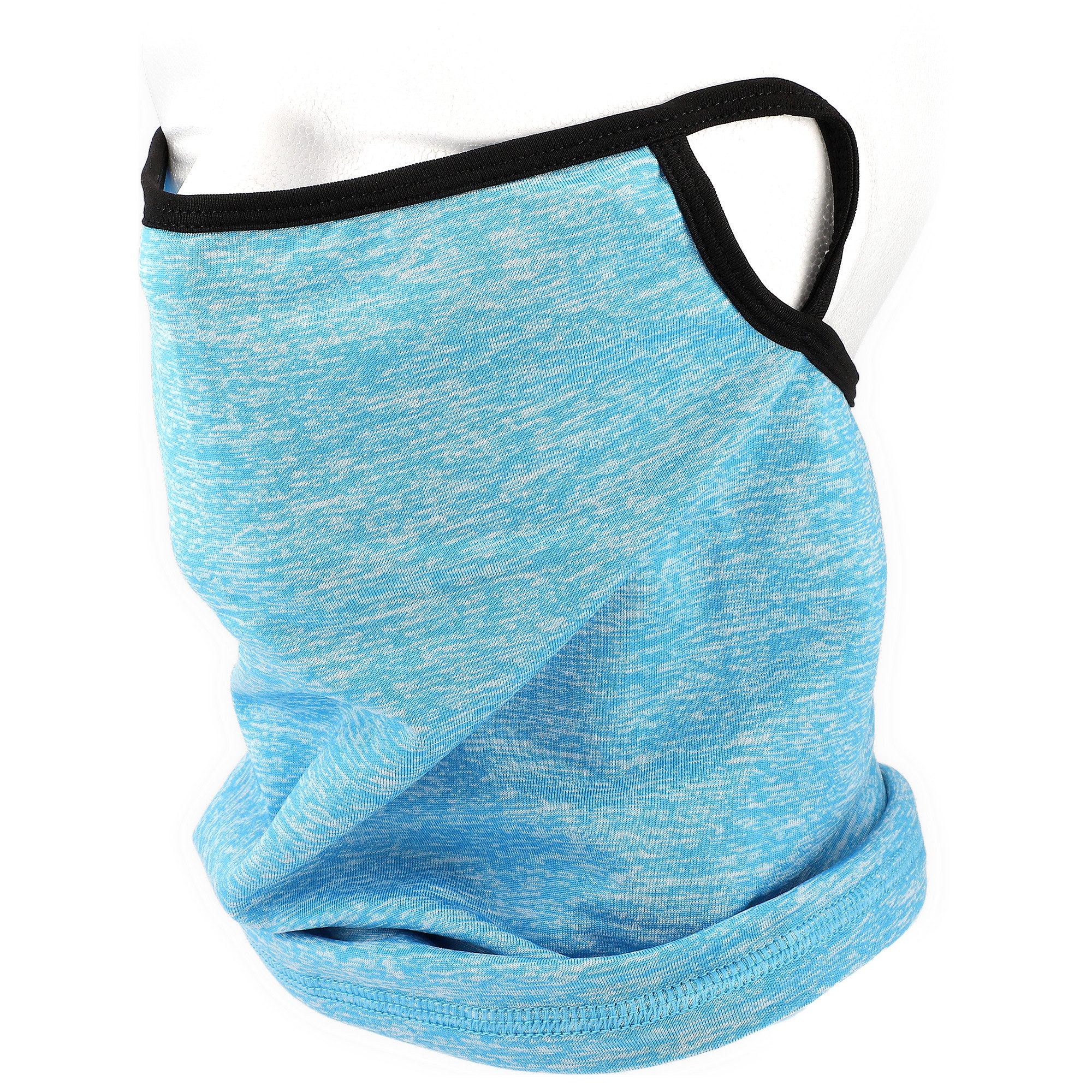 TiyoBike Halswärmer Gesichtsmaske Fahrrad Maske Halstuch E Bike Motorrad Hängohr Blau