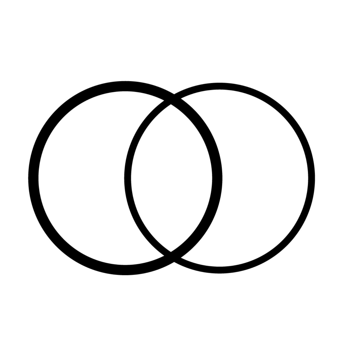 Inkster Schmuck-Tattoo Geometrische Tattoos, Vegane & EU-Kosmetikzertifizierte Farbe, wasserfestes temporäres Tattoo, 2 Wochen Halt
