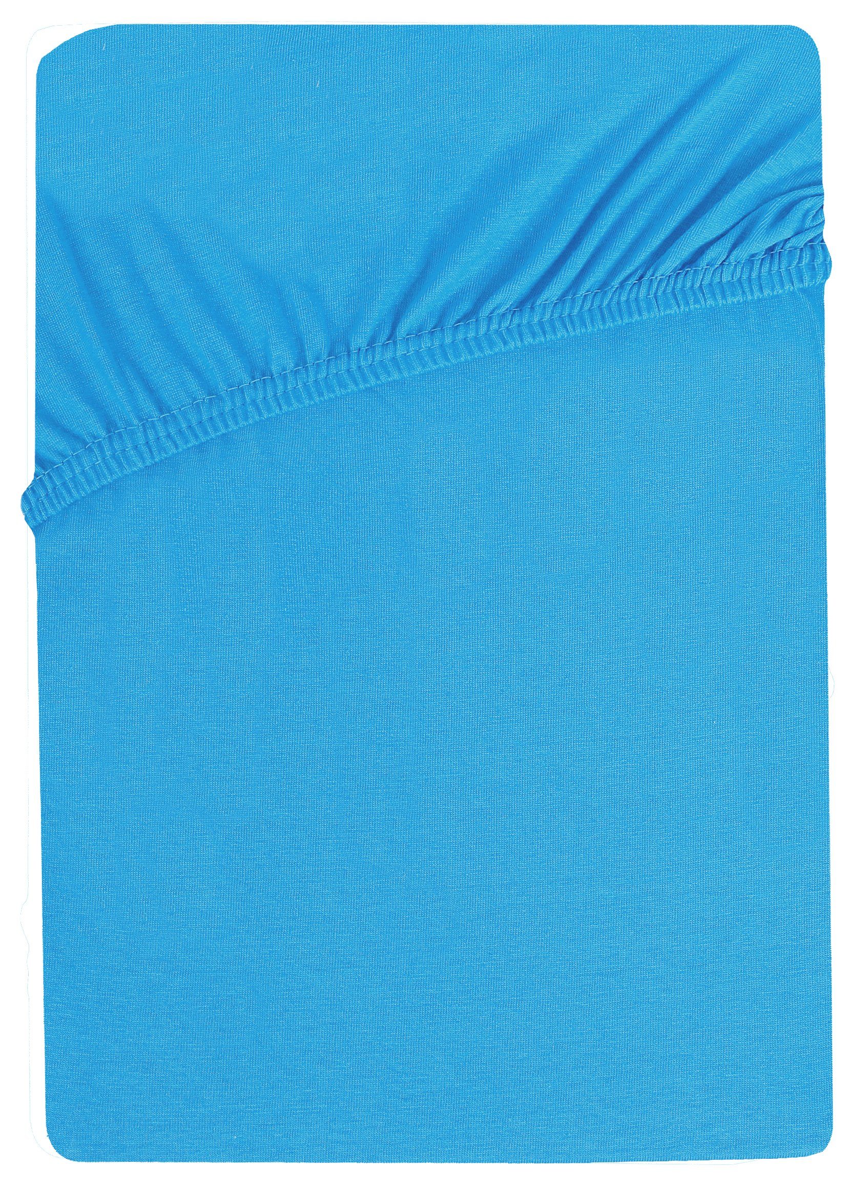NatureMark Spannbettlaken Premium Boxspringbett Spannbetttuch 200x220cm, Baumwollmischung, Gummizug: rundum, Baumwolle mit Elasthan, sehr robust, 180x200 – 200x – Bild 5 von 5