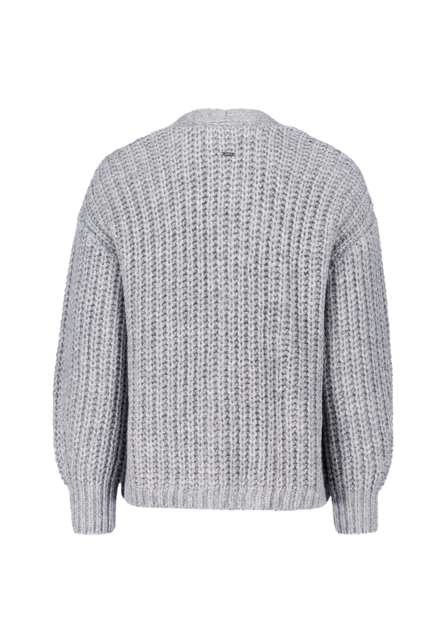 Zero Strickjacke Damen offener Style (1-tlg) Plain/ohne Details