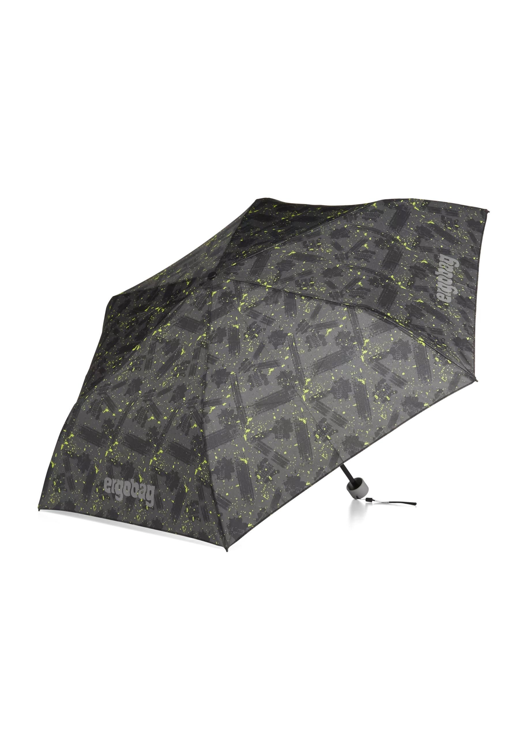 ergobag Taschenregenschirm Regenschirm, mit reflektierenden Details
