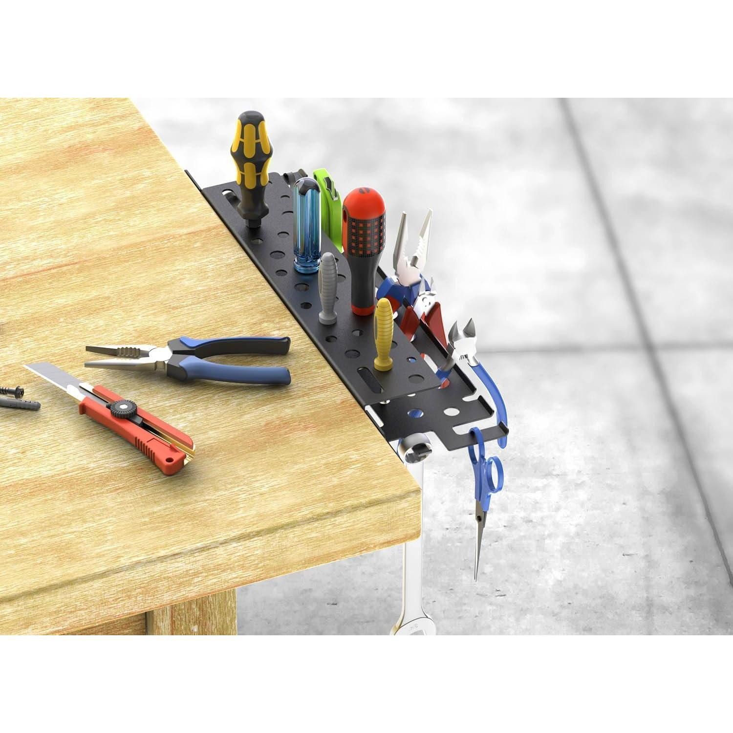 LuxusKollektion Werkzeughalter Werkzeughalter wandmontiert 43 cm für Schraubendreher mit Aufhängungen