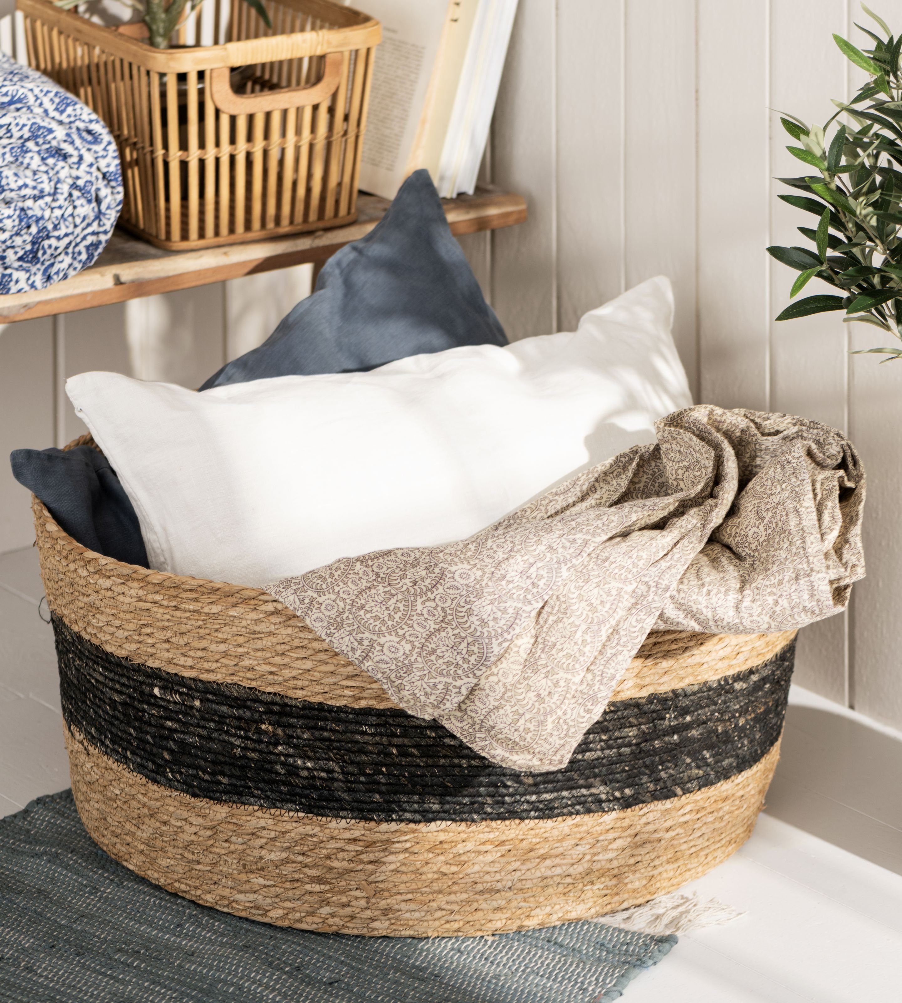 Ib Laursen Tagesdecke Laursen - Decke Quilt Tagesdecke Überwurf 170x130cm Muster Beige